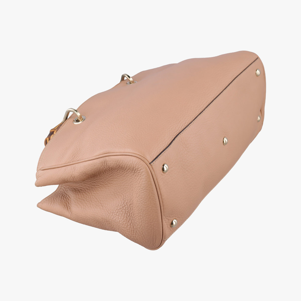 Pre-owned Gucci Bamboo Shopper Beige Leather 323660 shoulderbag | stylenewstar