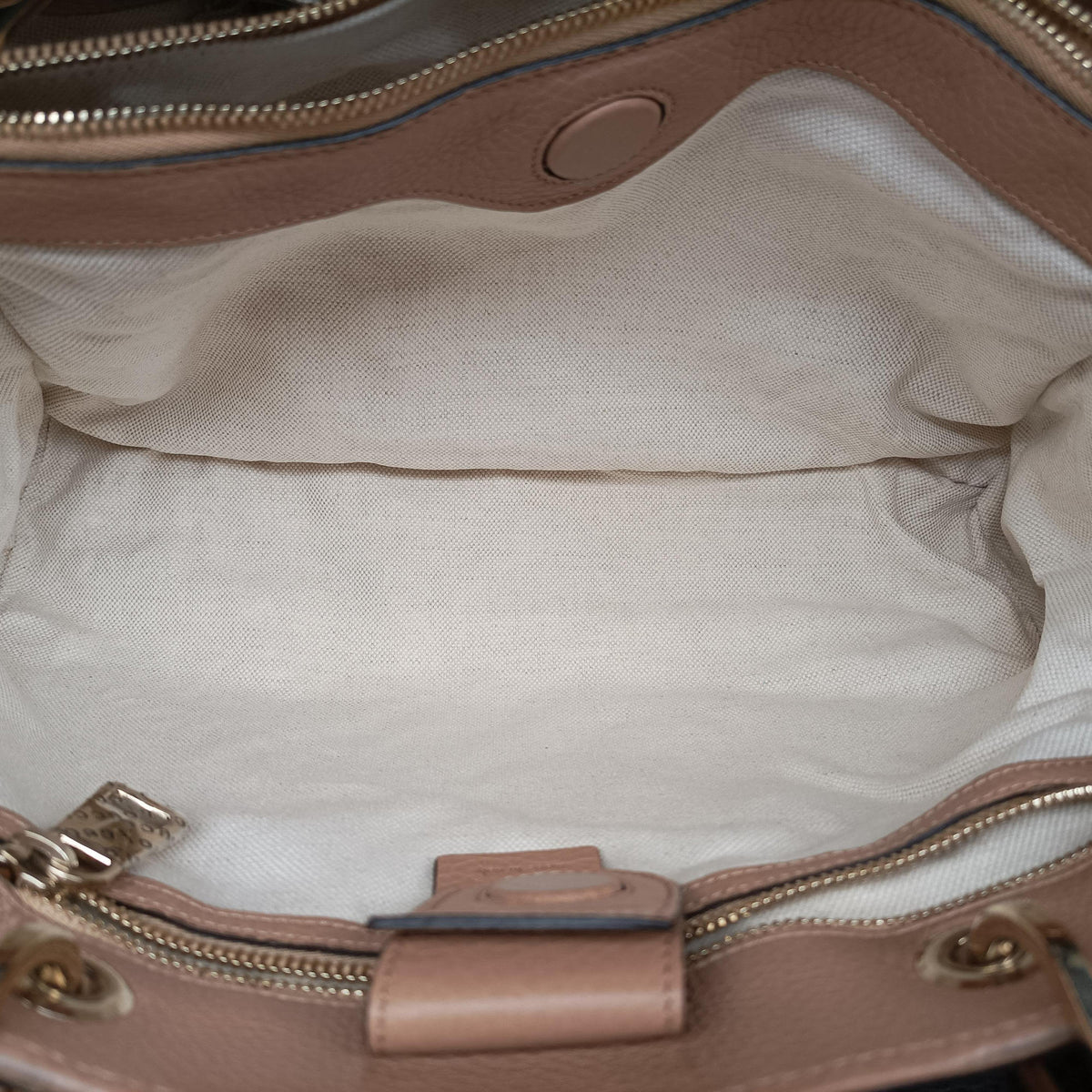 Pre-owned Gucci Bamboo Shopper Beige Leather 323660 shoulderbag | stylenewstar