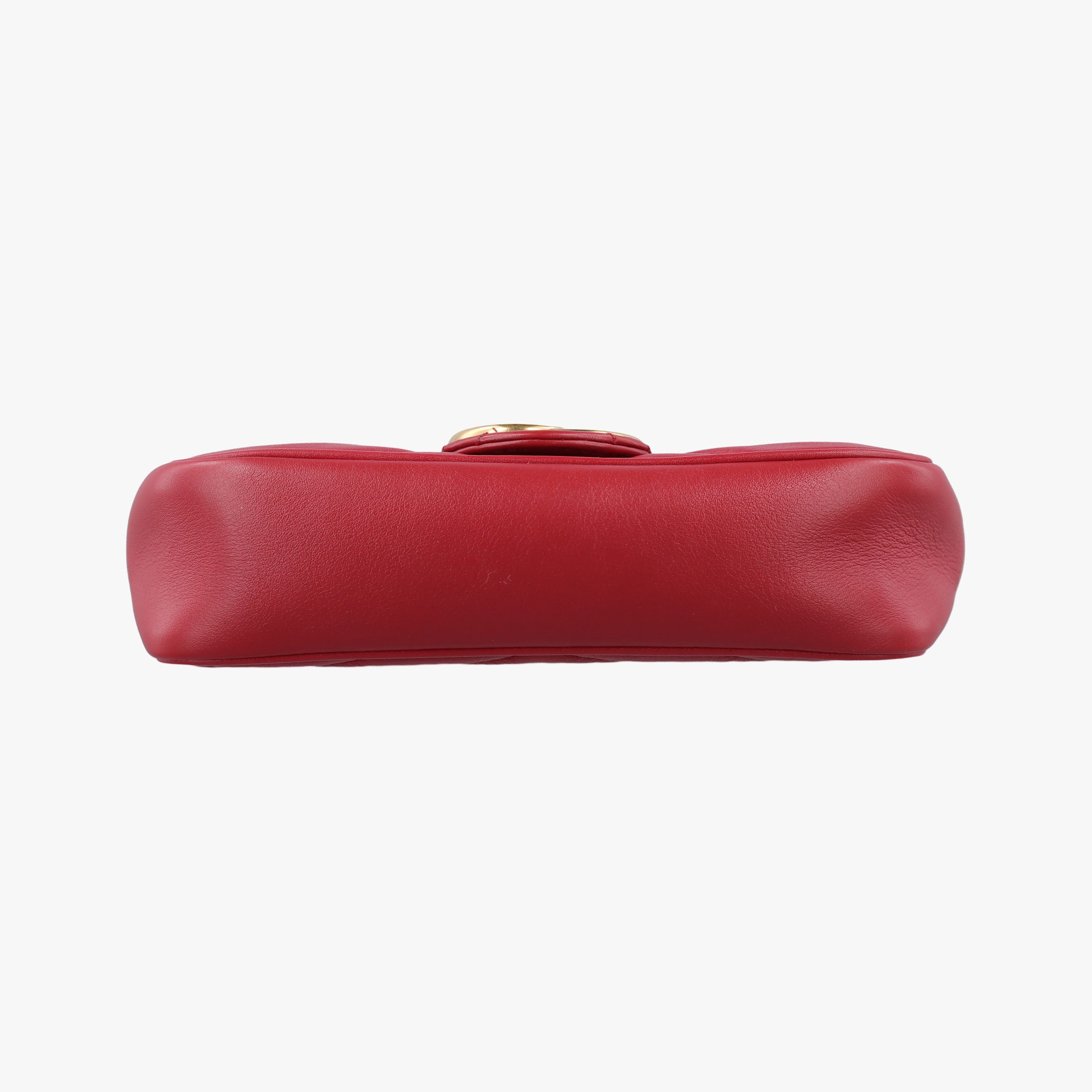 Secondhand Gucci GG Marmont Red Leather 476433 shoulderbag | stylenewstar