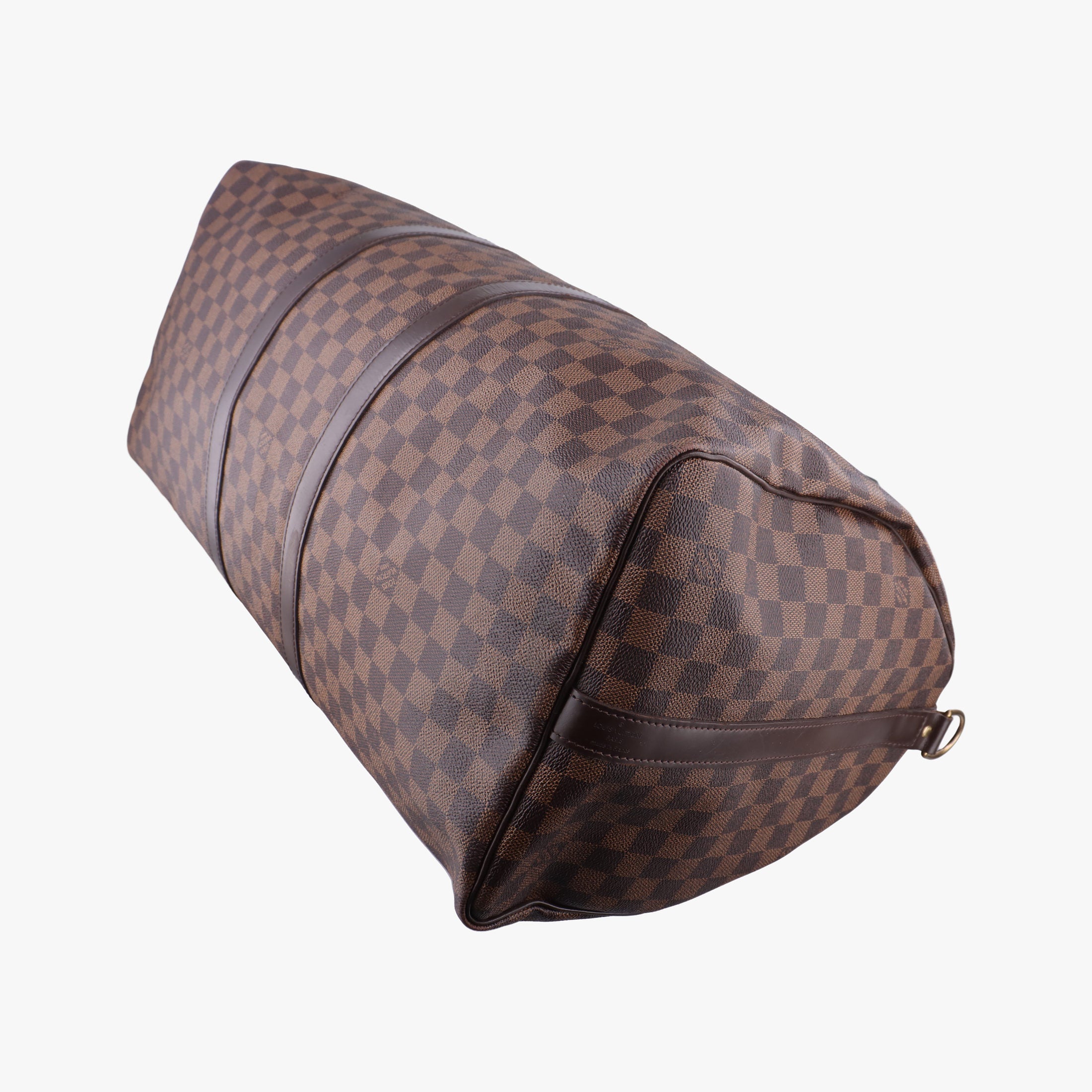Pre-owned Louis Vuitton Keepall Bandouliere 55 EBENE Monogram Canvas N41414 shoulderbag | stylenewstar