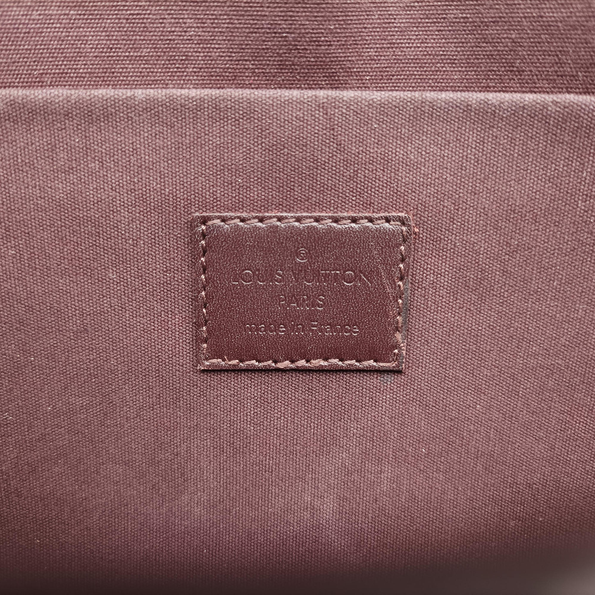 Pre-owned Louis Vuitton Pochette Félice Amarante Vernis M61267 shoulderbag | stylenewstar