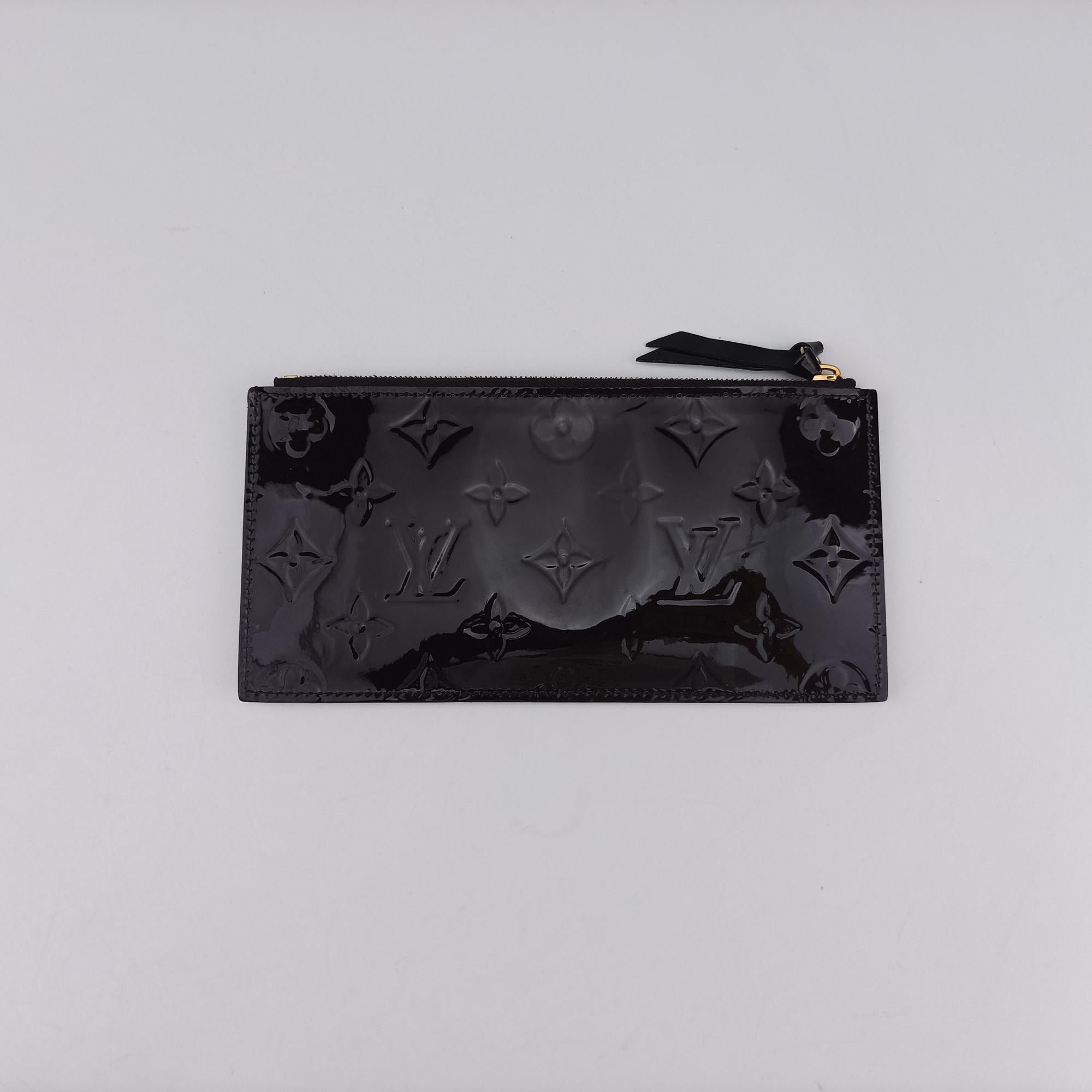 Pre-owned Louis Vuitton Pochette Félice Amarante Vernis M61267 shoulderbag | stylenewstar
