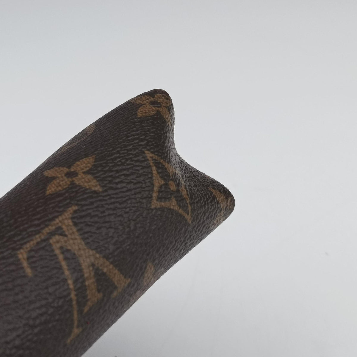 Pre-owned Louis Vuitton PALLAS Clutch brown×CERISE Monogram Canvas×calf leather M41638 shoulderbag | stylenewstar
