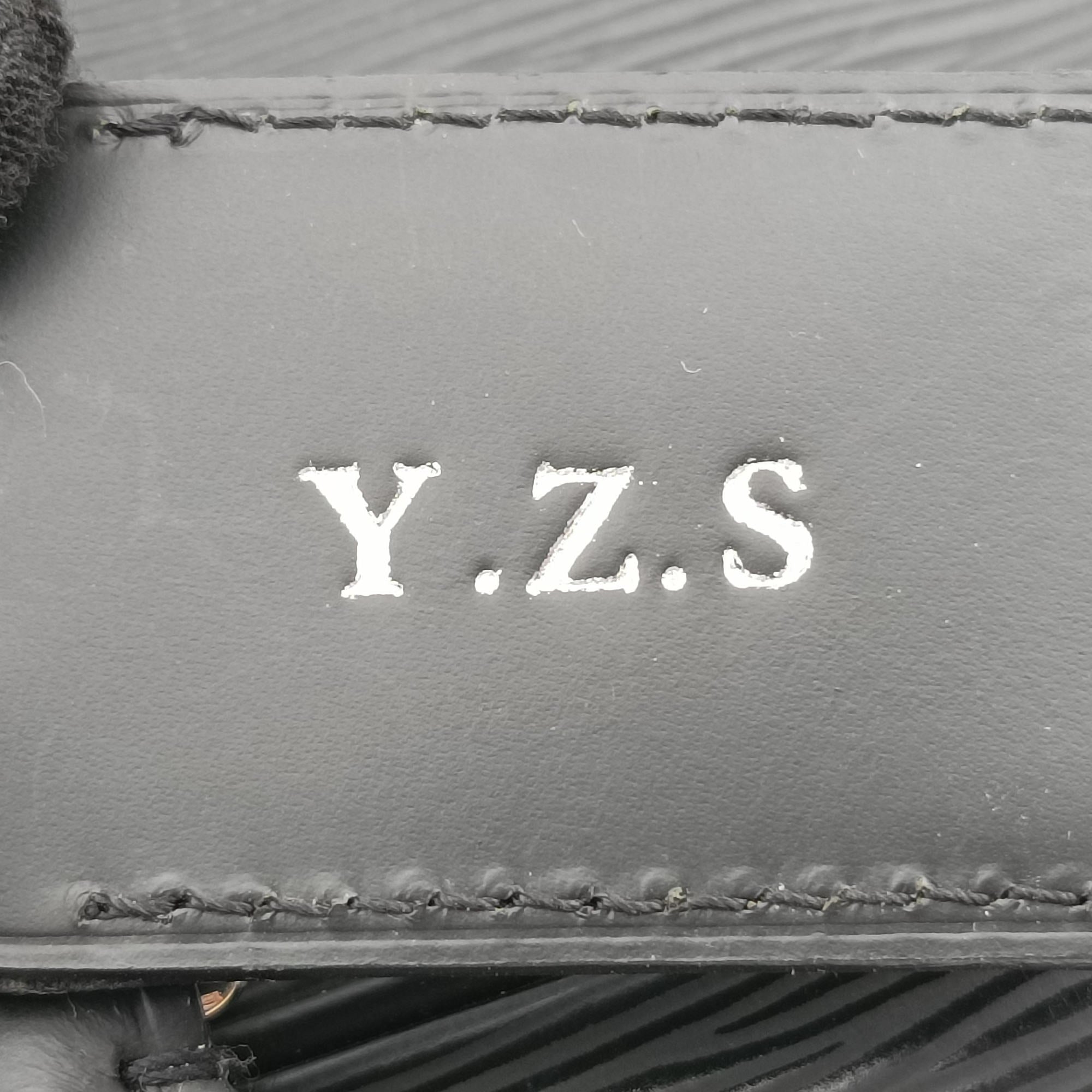 Pre-owned Louis Vuitton Porto Document Voyage Noir Epi M59162 handbag | stylenewstar