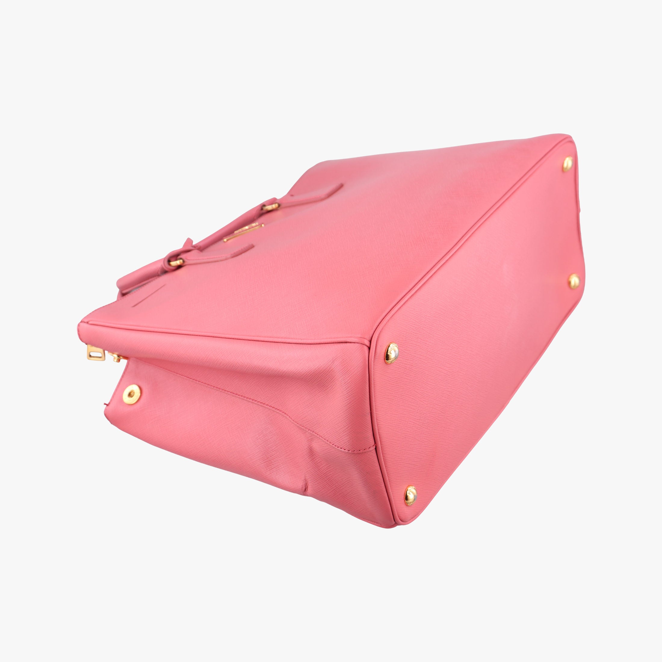 Pre-owned Prada Galleria Pink SAFFIANO Leather BN1844 handbag | stylenewstar