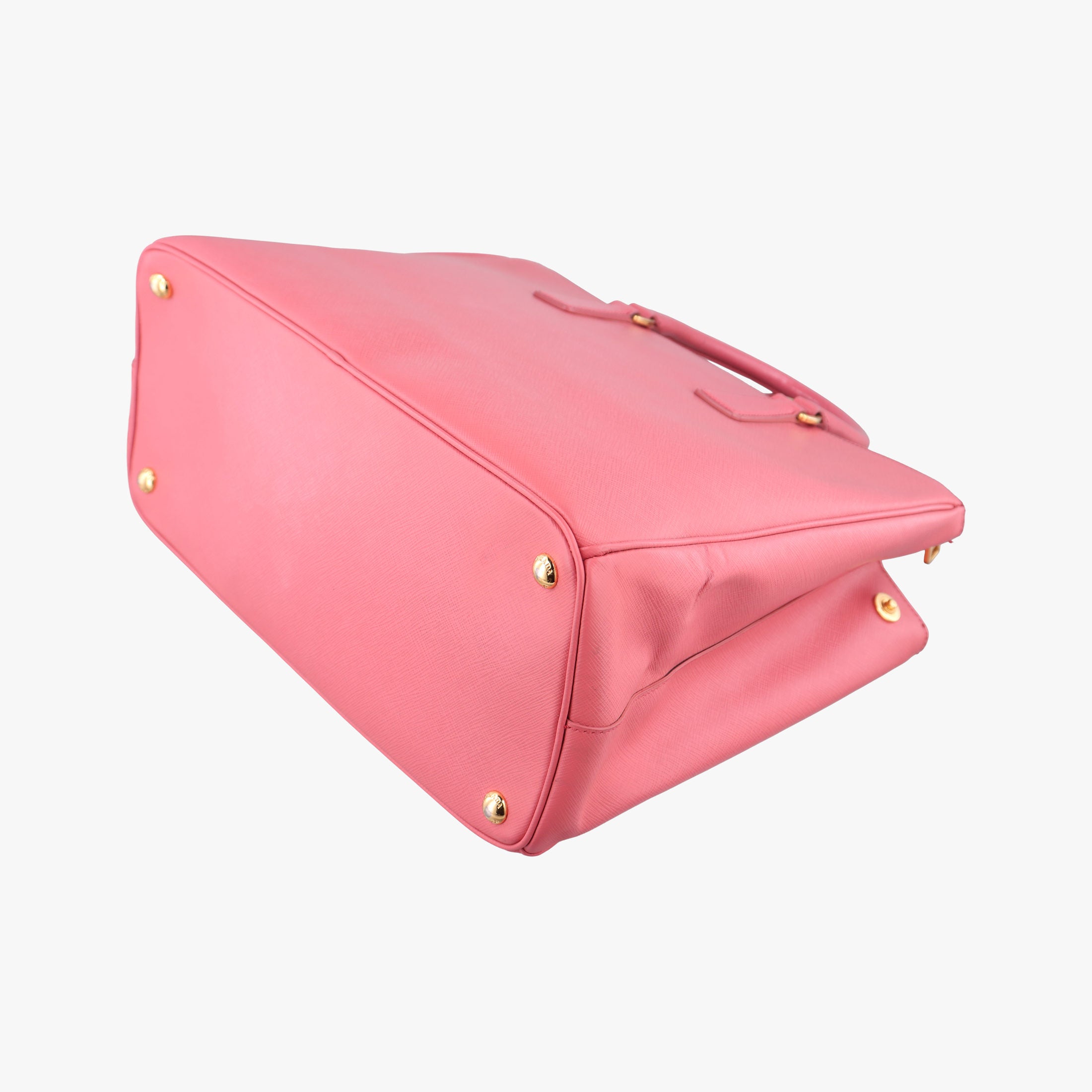 Pre-owned Prada Galleria Pink SAFFIANO Leather BN1844 handbag | stylenewstar