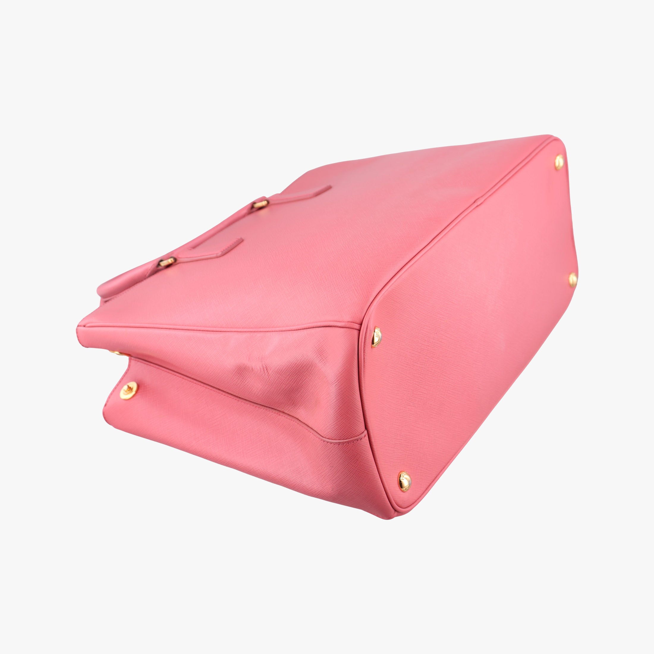 Pre-owned Prada Galleria Pink SAFFIANO Leather BN1844 handbag | stylenewstar