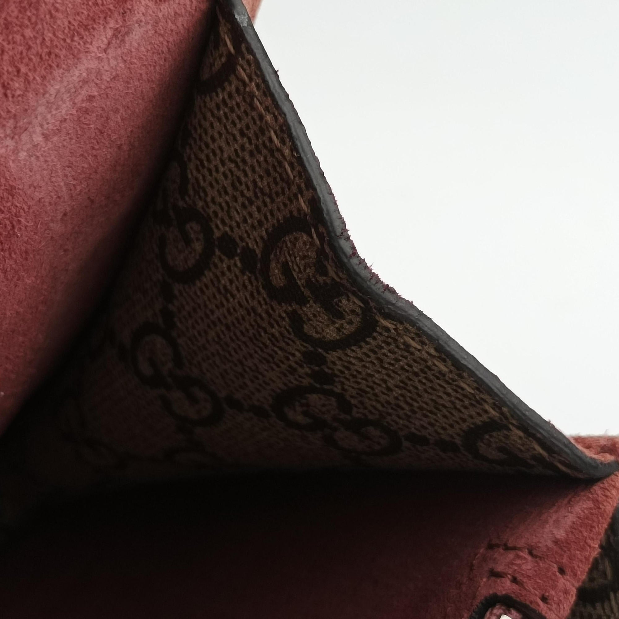 Vintage Gucci Dionysus beige×red×multi PVC coated canvas × suede 400249 shoulderbag | stylenewstar