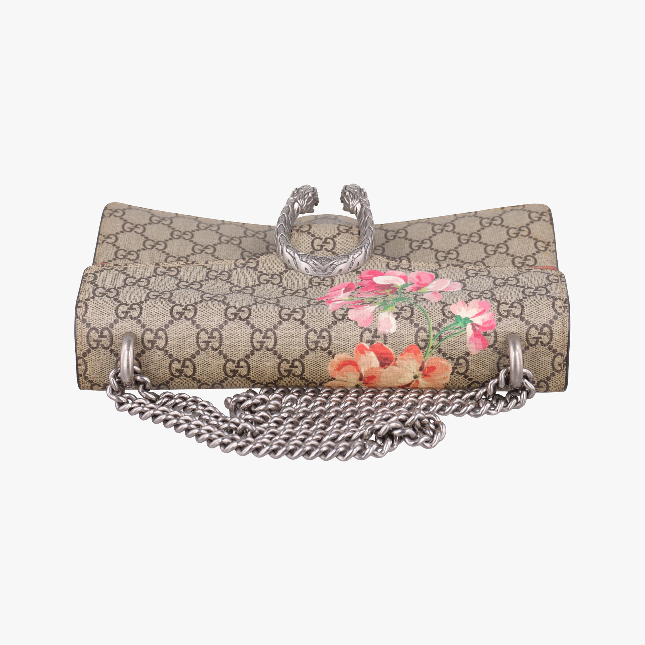 Vintage Gucci Dionysus beige×red×multi PVC coated canvas × suede 400249 shoulderbag | stylenewstar