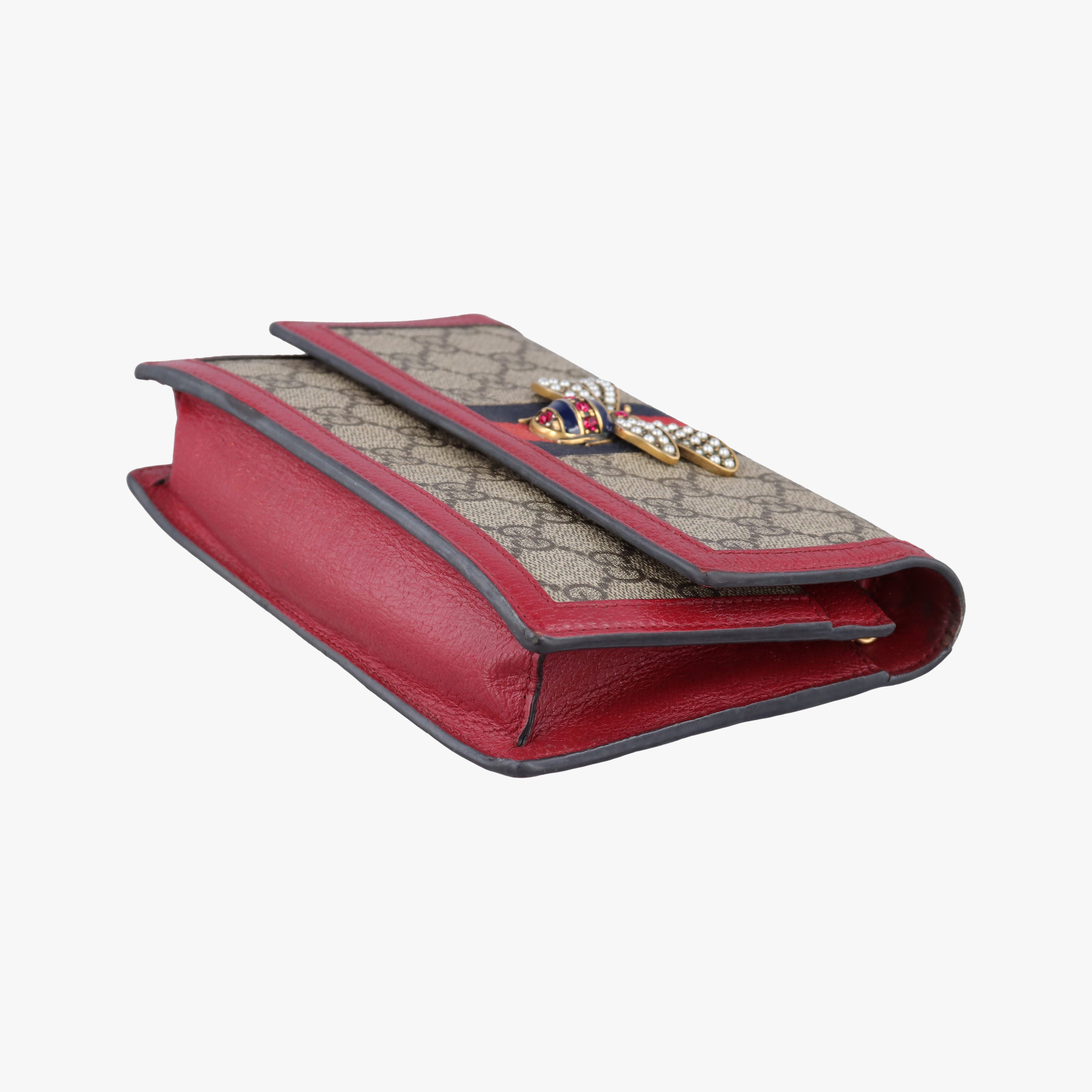 Secondhand Gucci Queen Margaret Brown PVC coated canvas 476079 shoulderbag | stylenewstar