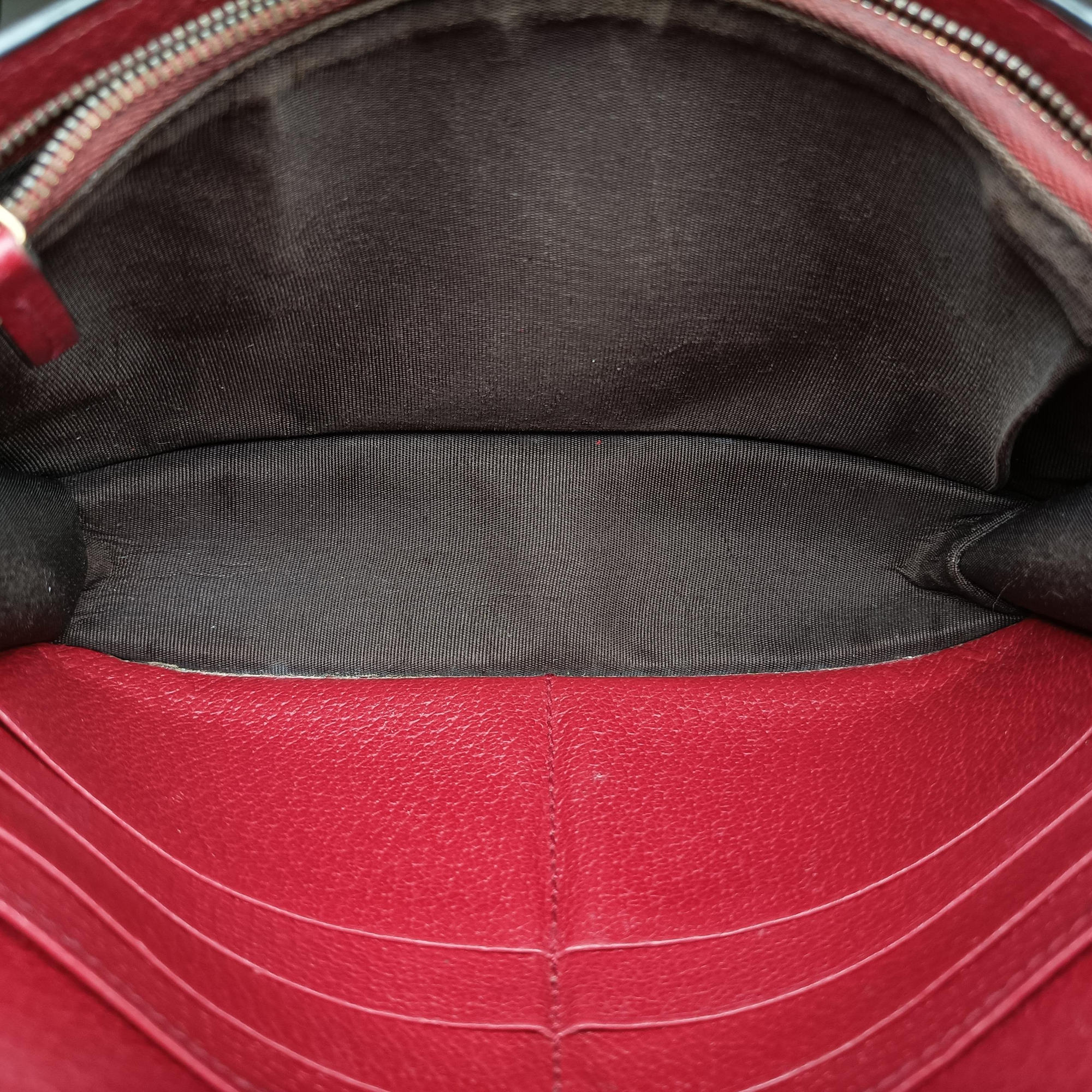 Secondhand Gucci Queen Margaret Brown PVC coated canvas 476079 shoulderbag | stylenewstar