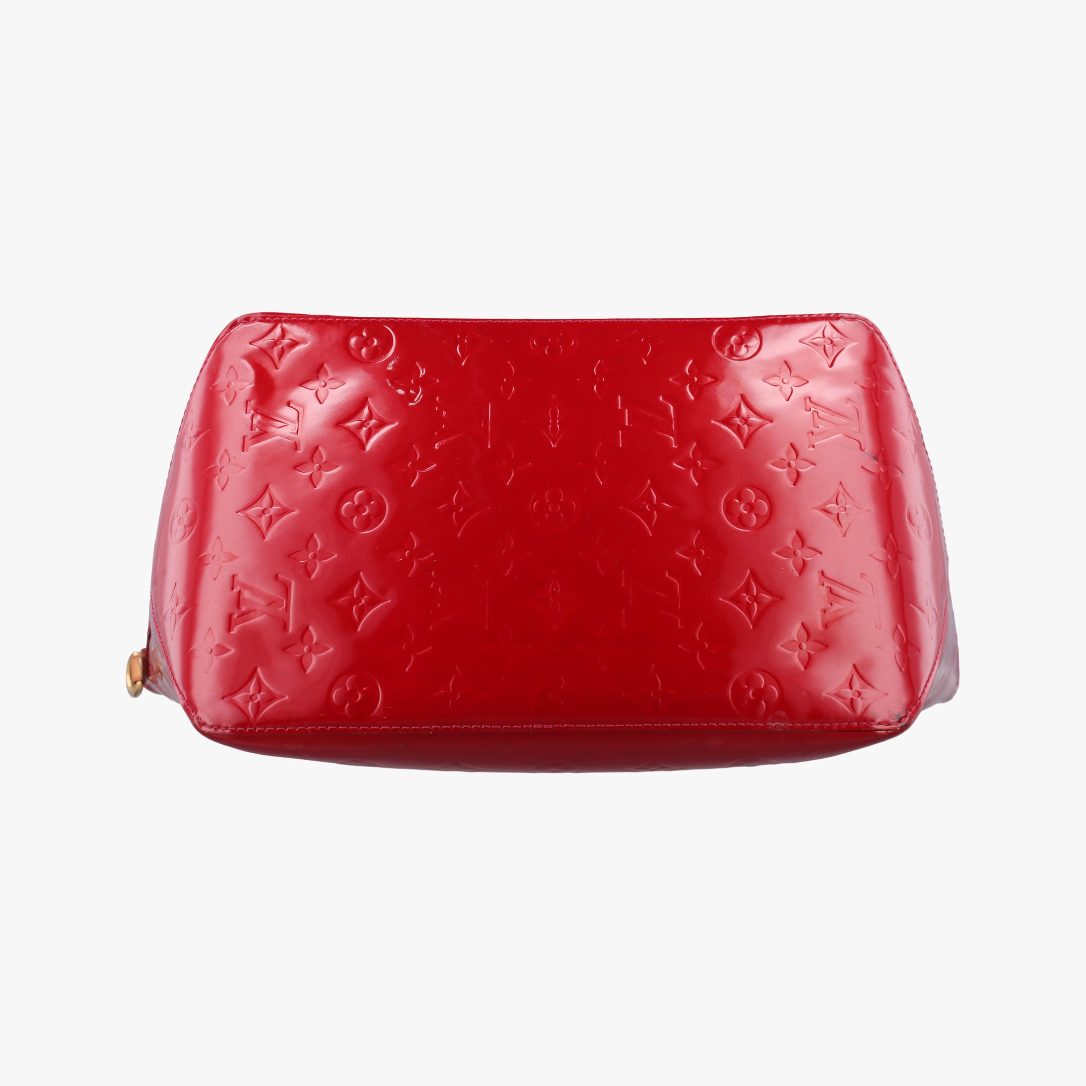 Pre-owned Louis Vuitton Bellevue GM Pomme d'Amour Vernis M93587 handbag | stylenewstar