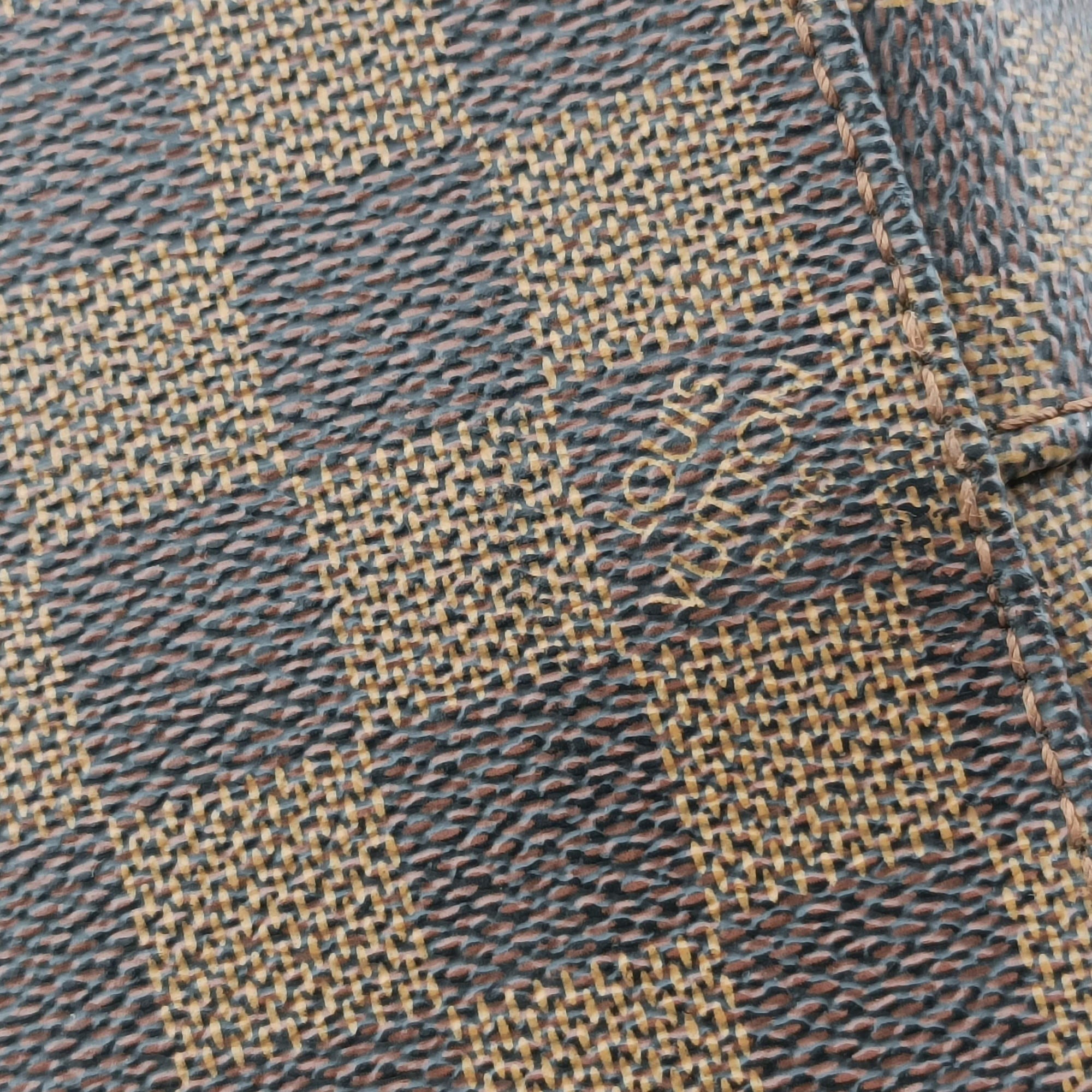 Vintage Louis Vuitton HAMPSTEAD GM EBENE Damier Canvas N51203 shoulderbag | stylenewstar