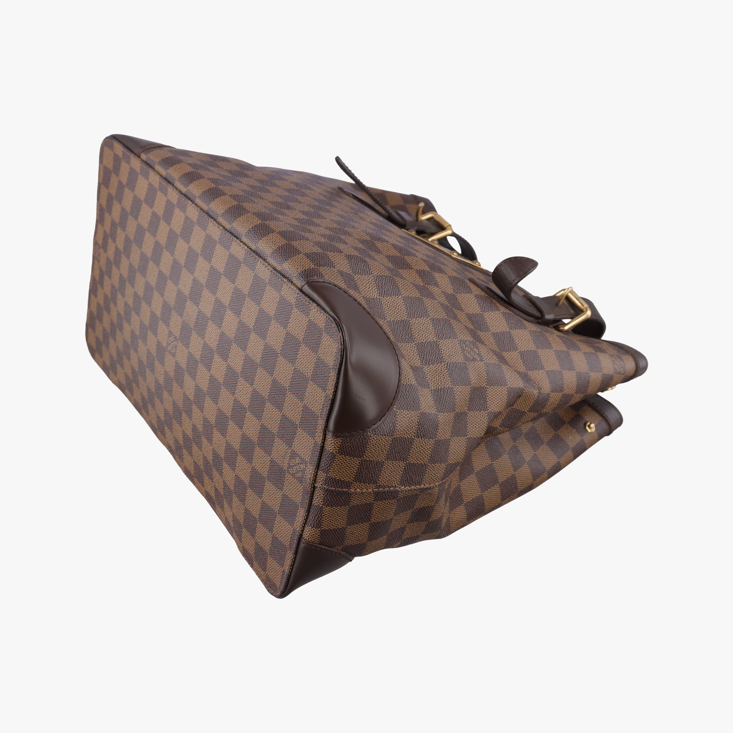 Vintage Louis Vuitton HAMPSTEAD GM EBENE Damier Canvas N51203 shoulderbag | stylenewstar