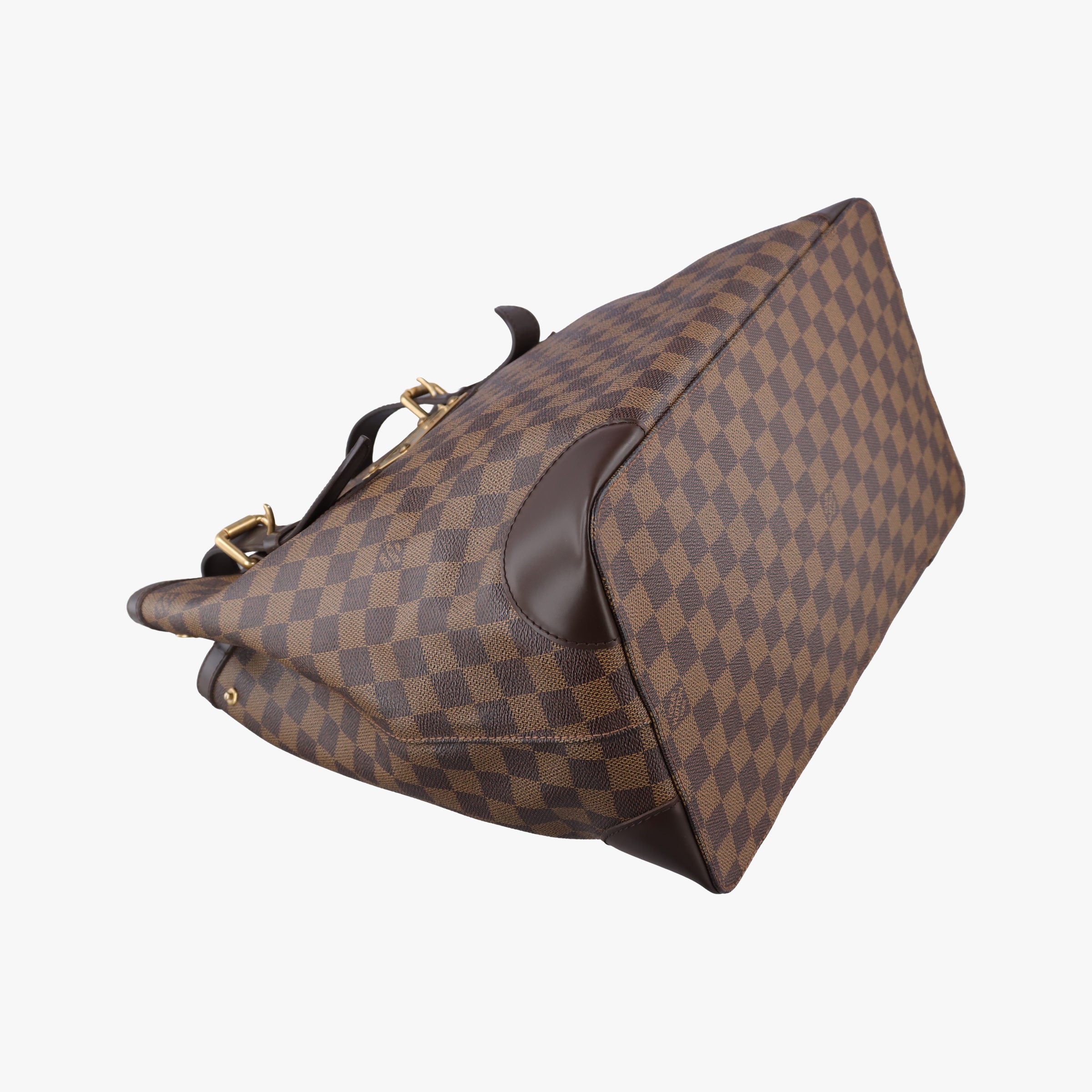 Vintage Louis Vuitton HAMPSTEAD GM EBENE Damier Canvas N51203 shoulderbag | stylenewstar