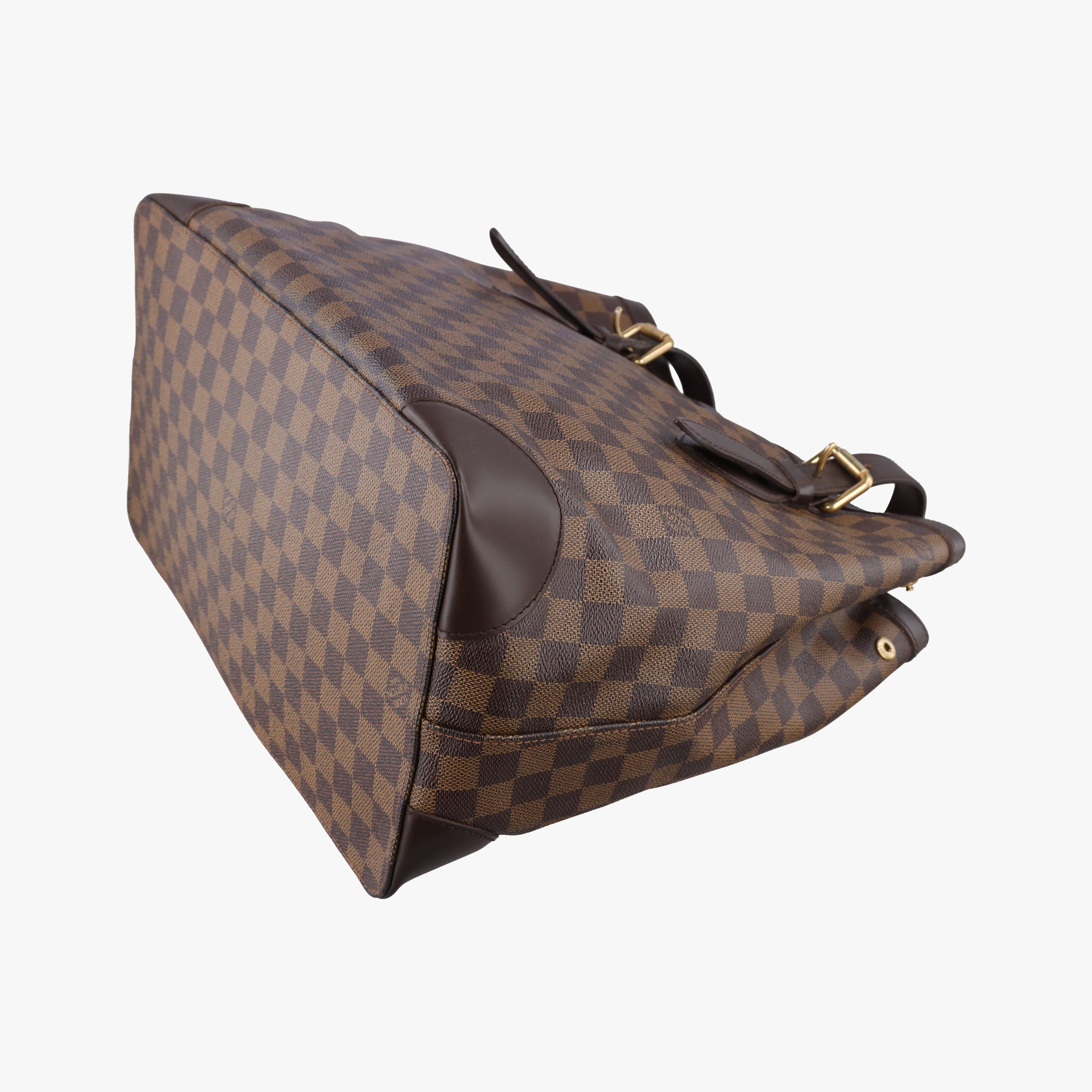 Vintage Louis Vuitton HAMPSTEAD GM EBENE Damier Canvas N51203 shoulderbag | stylenewstar