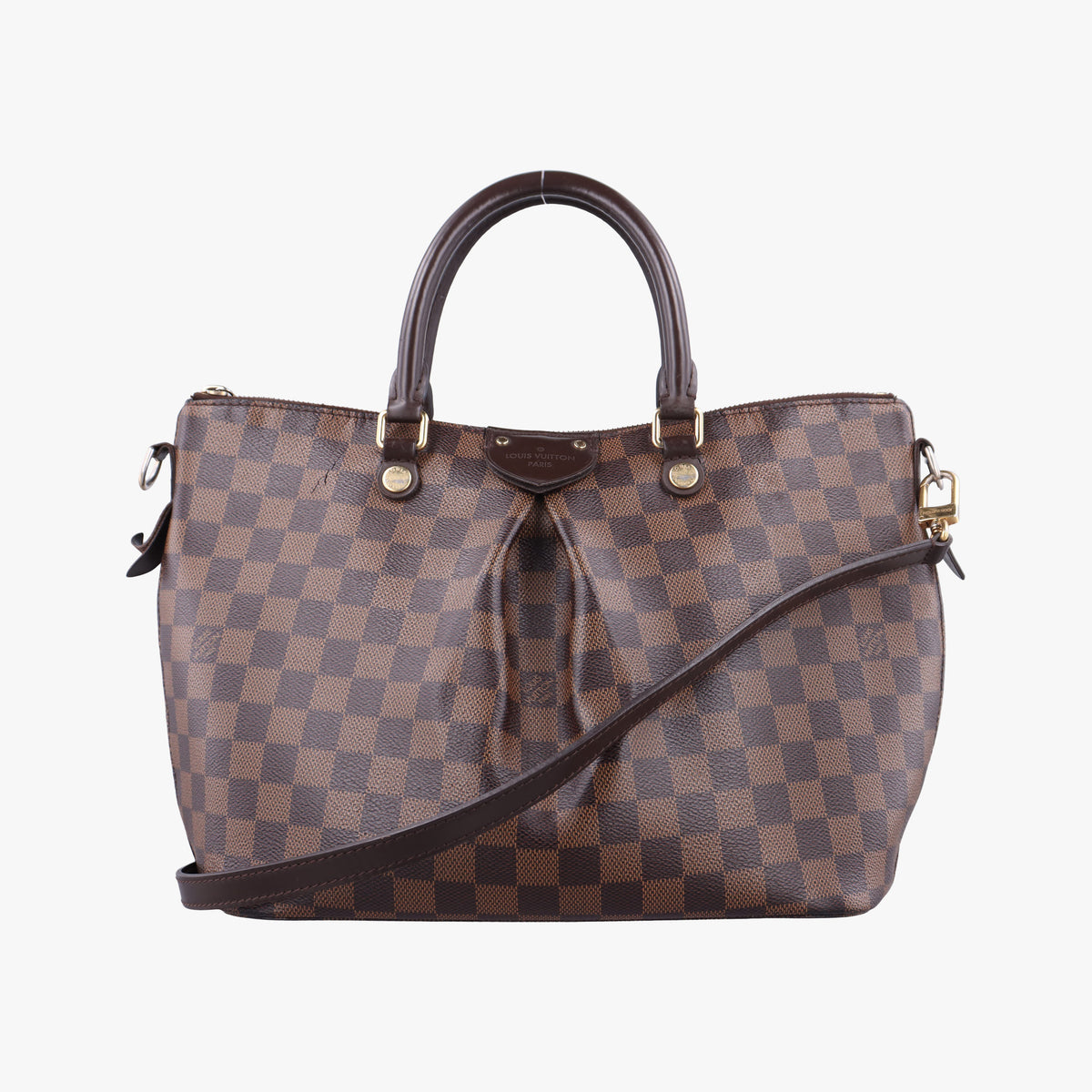 Pre-owned Louis Vuitton Sienna PM EBENE Damier Canvas N41545 shoulderbag | stylenewstar