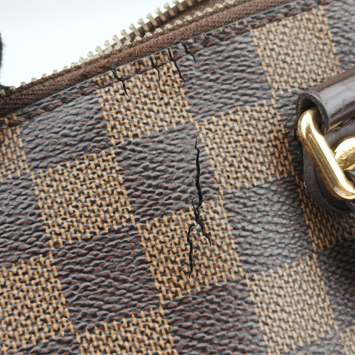 Pre-owned Louis Vuitton Sienna PM EBENE Damier Canvas N41545 shoulderbag | stylenewstar