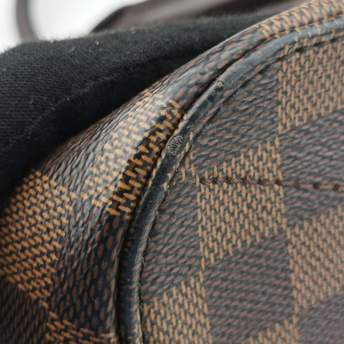 Pre-owned Louis Vuitton Sienna PM EBENE Damier Canvas N41545 shoulderbag | stylenewstar
