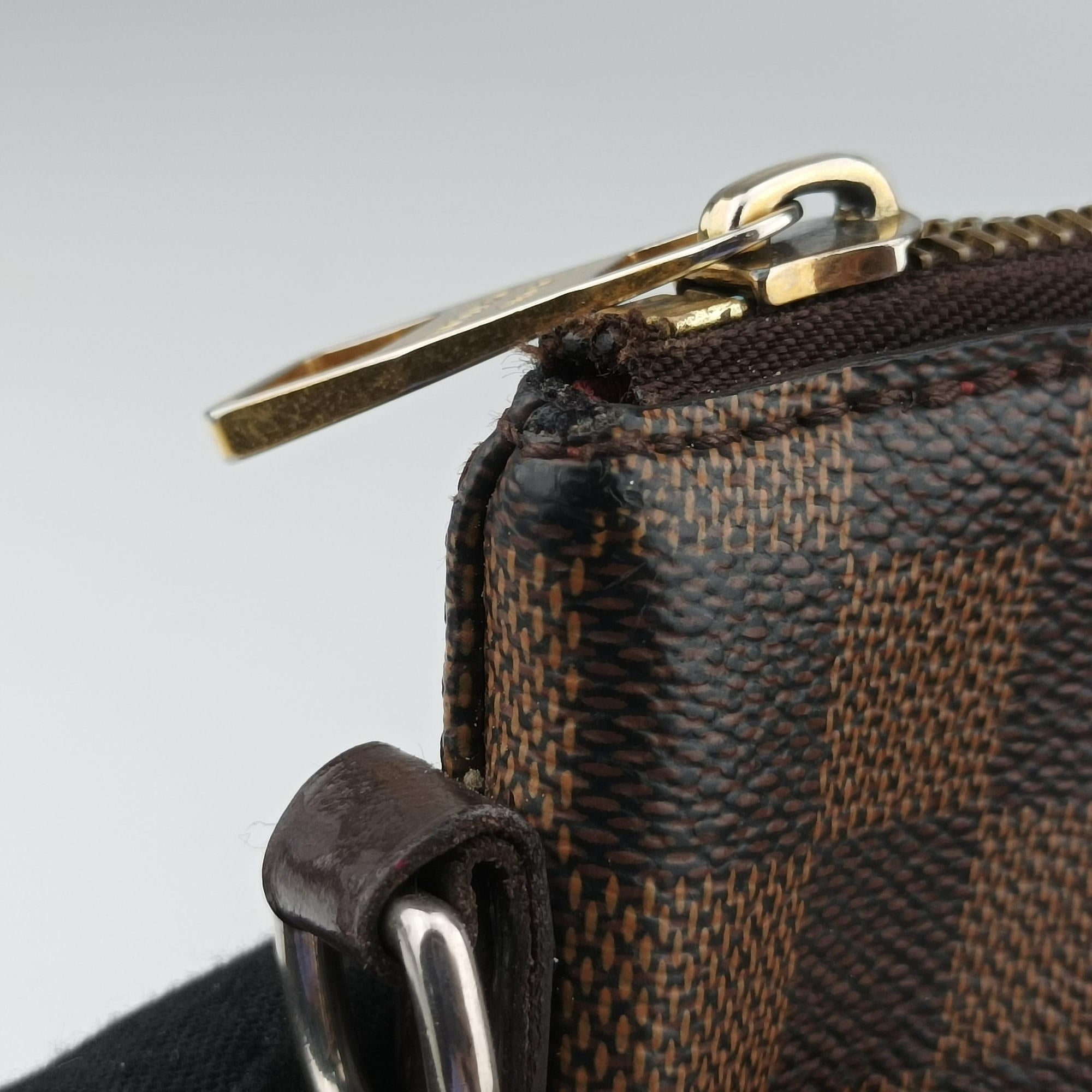 Pre-owned Louis Vuitton Sienna PM EBENE Damier Canvas N41545 shoulderbag | stylenewstar