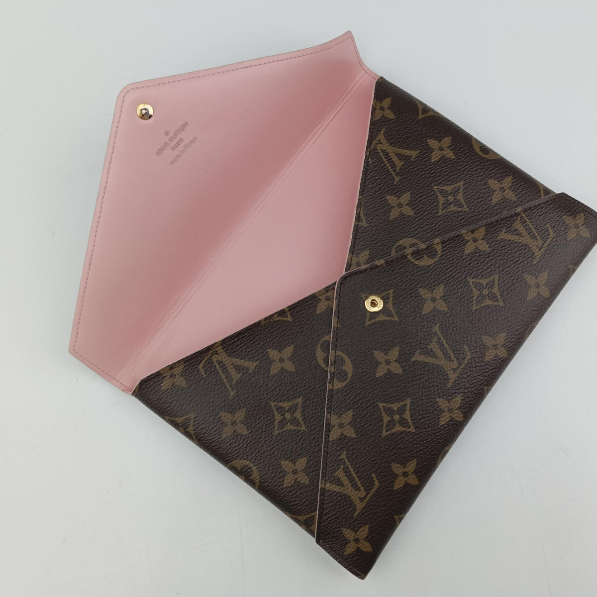 Secondhand Louis Vuitton Pochette Kirigami Brown Monogram Canvas M62034 clutchbag | stylenewstar
