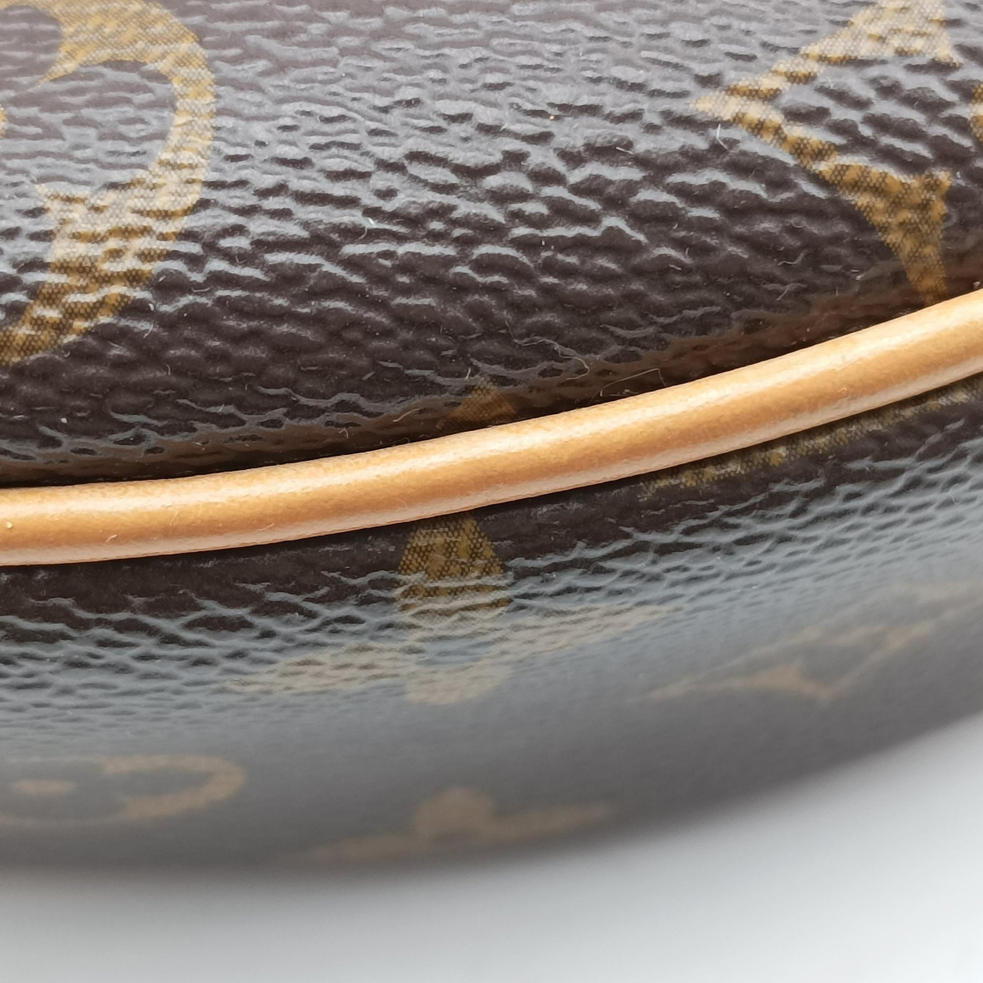 Pre-owned Louis Vuitton LOOP Brown×Beige Monogram Canvas M81098 shoulderbag | stylenewstar