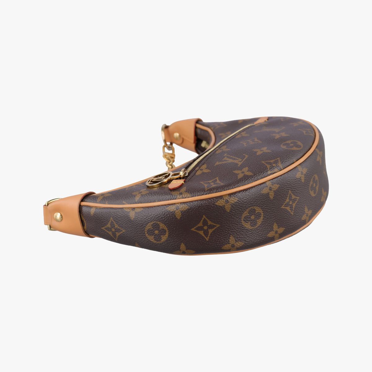 Pre-owned Louis Vuitton LOOP Brown×Beige Monogram Canvas M81098 shoulderbag | stylenewstar