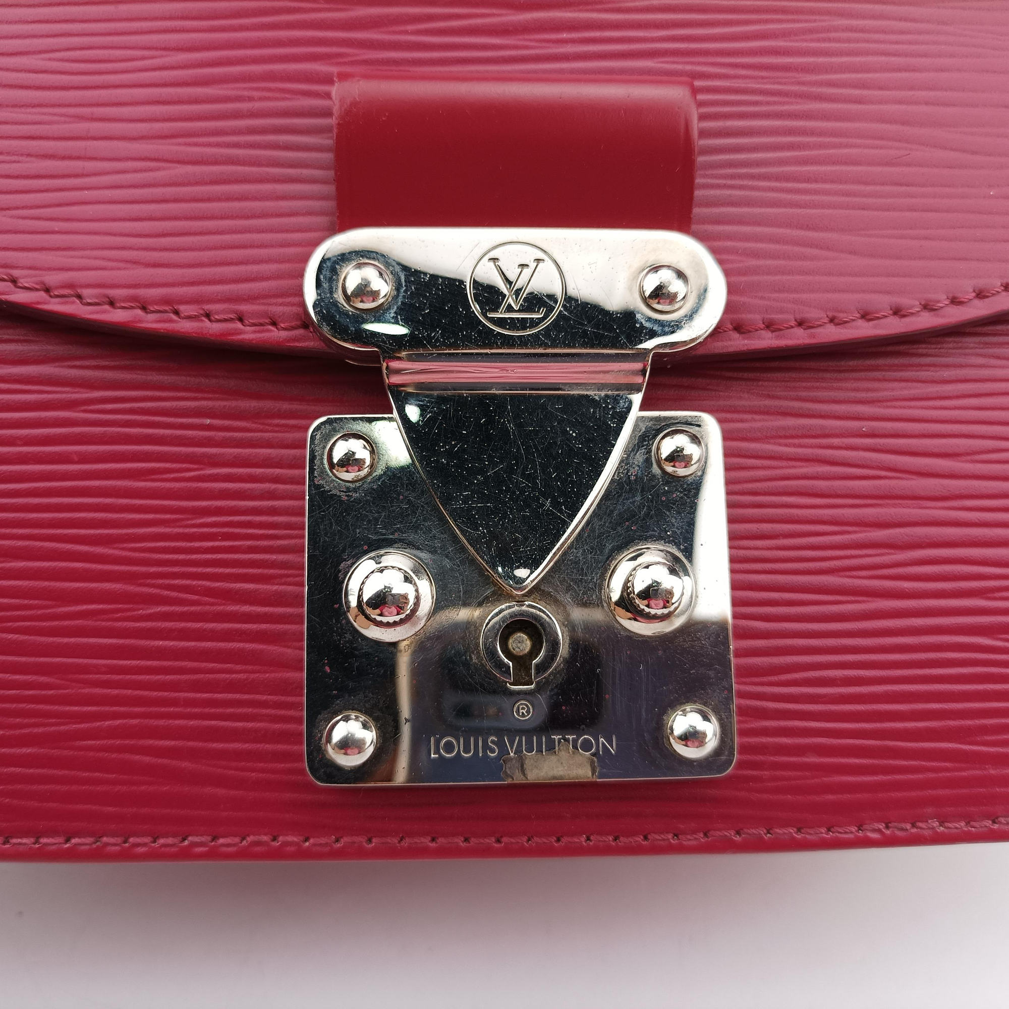 Pre-owned Louis Vuitton EDEN PM FUCHSIA Epi M40652 shoulderbag | stylenewstar