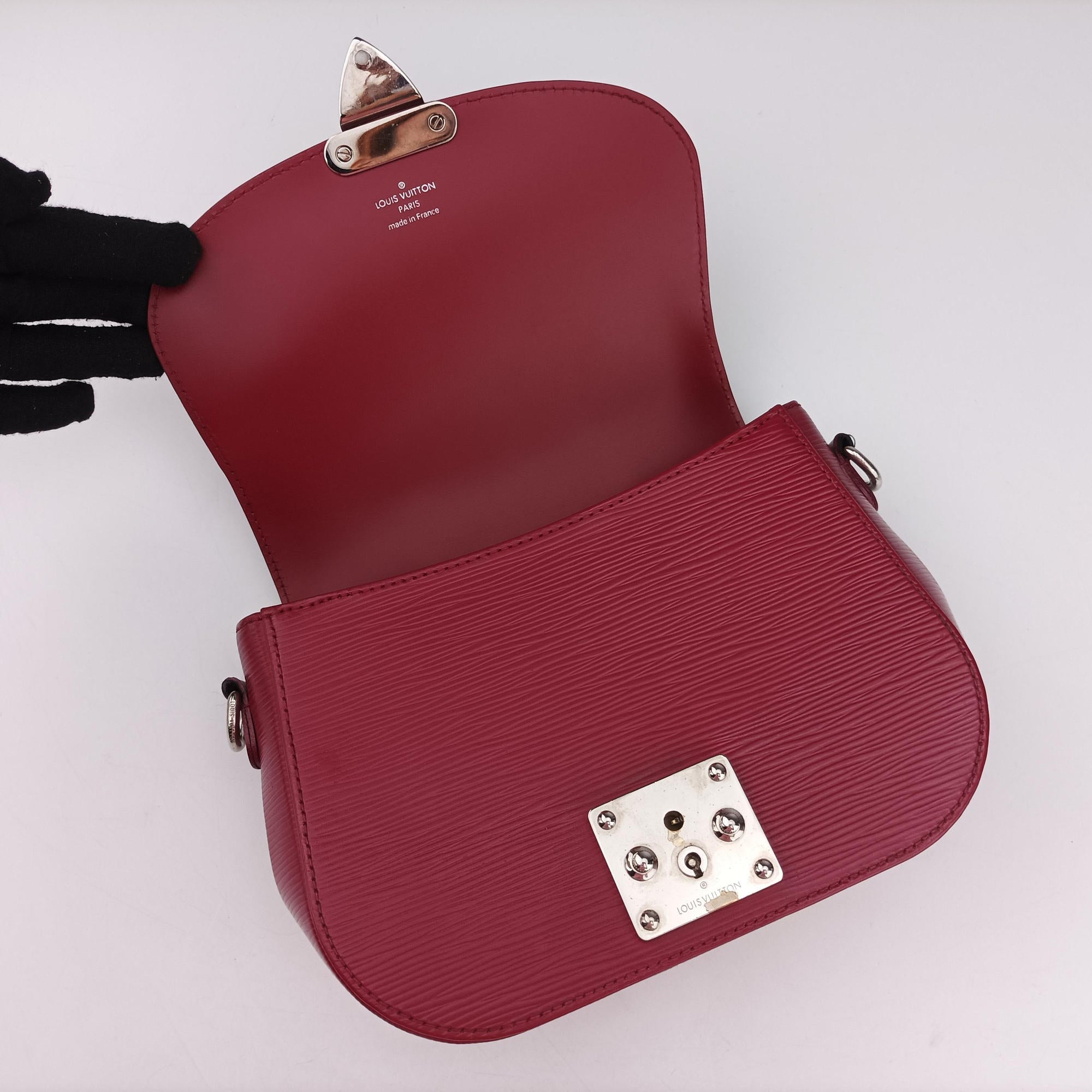 Pre-owned Louis Vuitton EDEN PM FUCHSIA Epi M40652 shoulderbag | stylenewstar