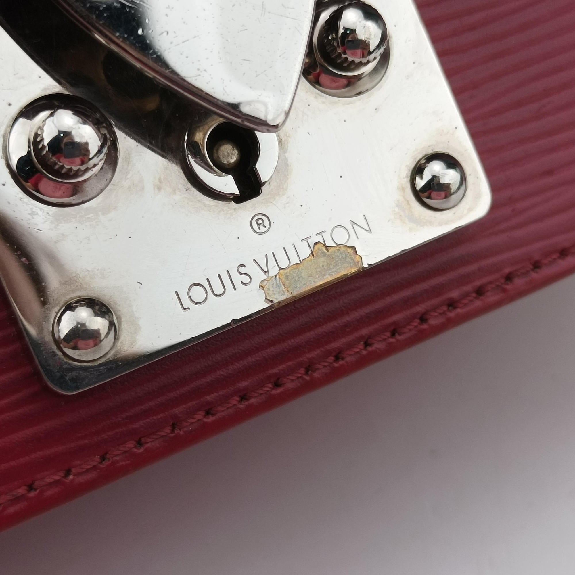 Pre-owned Louis Vuitton EDEN PM FUCHSIA Epi M40652 shoulderbag | stylenewstar