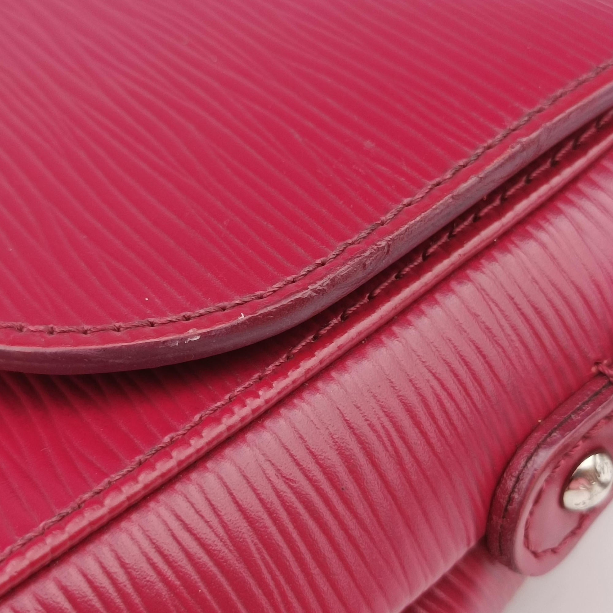 Pre-owned Louis Vuitton EDEN PM FUCHSIA Epi M40652 shoulderbag | stylenewstar