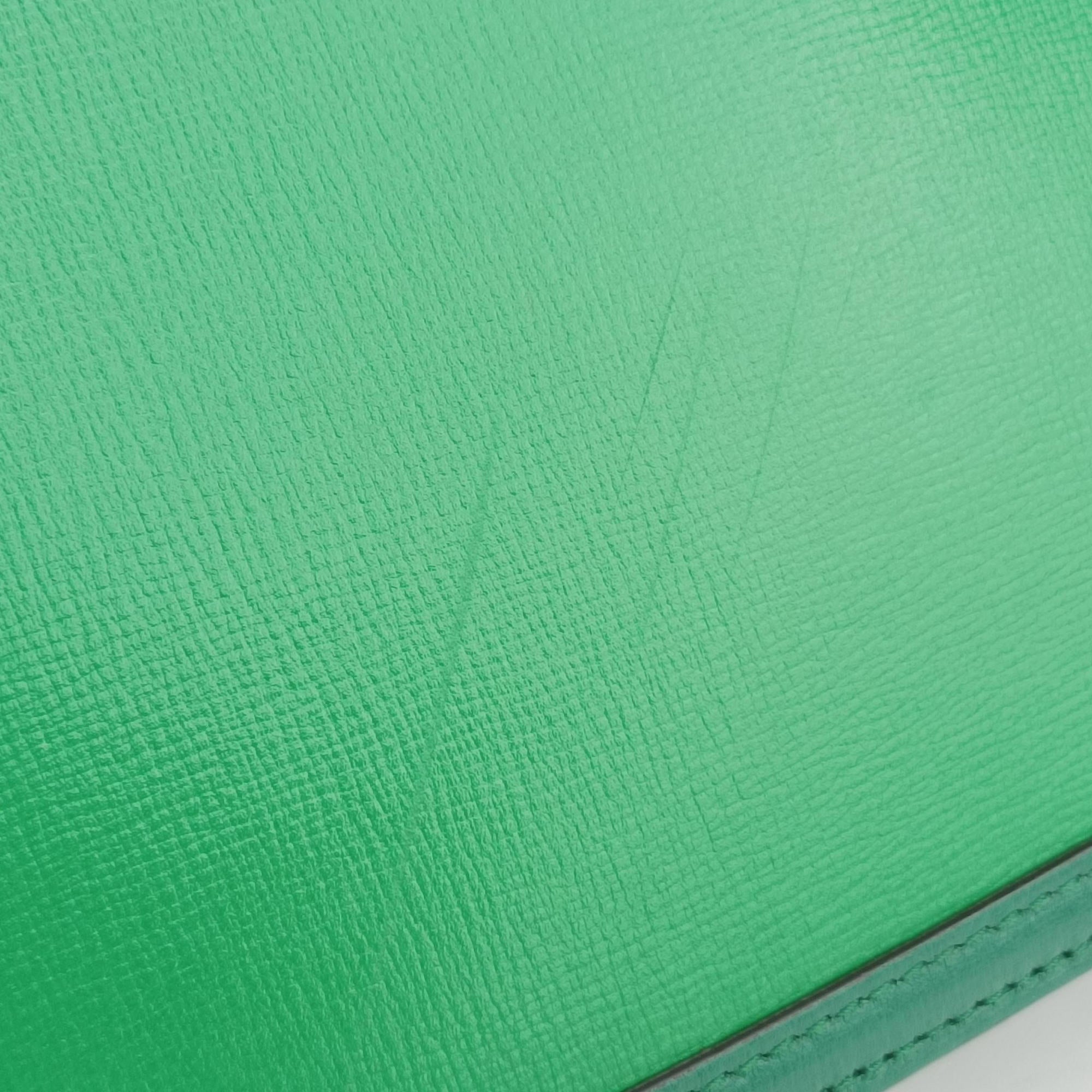 Secondhand Gucci The Hacker Project Horsebit 1955 Green Leather 602204 shoulderbag | stylenewstar