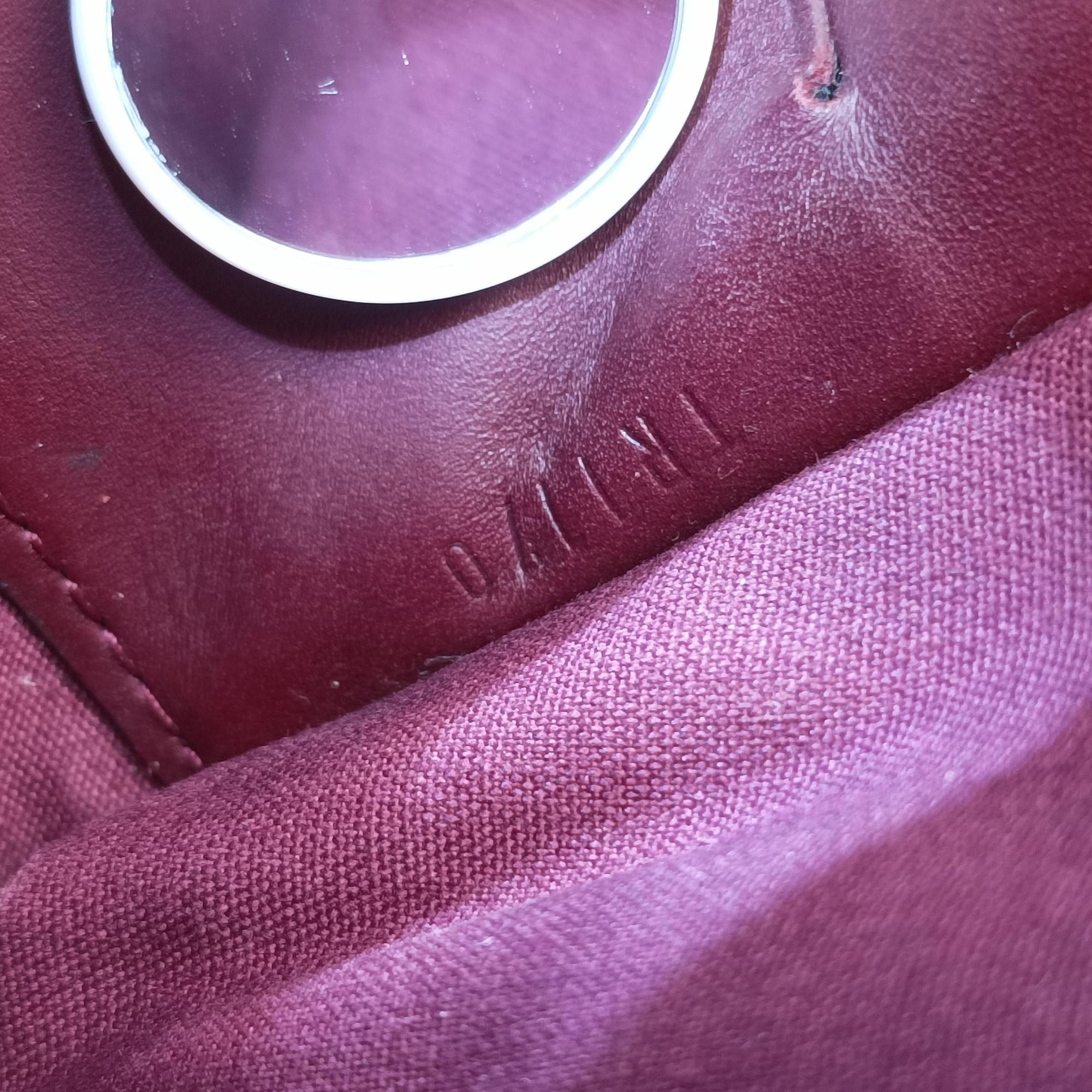 Secondhand Louis Vuitton Sunset Boulevard Monogram Rouge Fauvist Vernis M91679 shoulderbag | stylenewstar