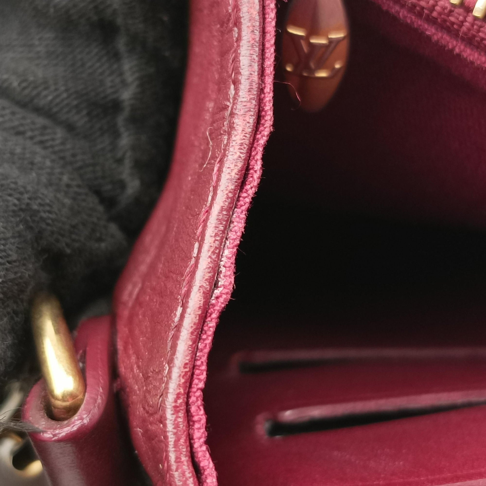 Secondhand Louis Vuitton Sunset Boulevard Monogram Rouge Fauvist Vernis M91679 shoulderbag | stylenewstar