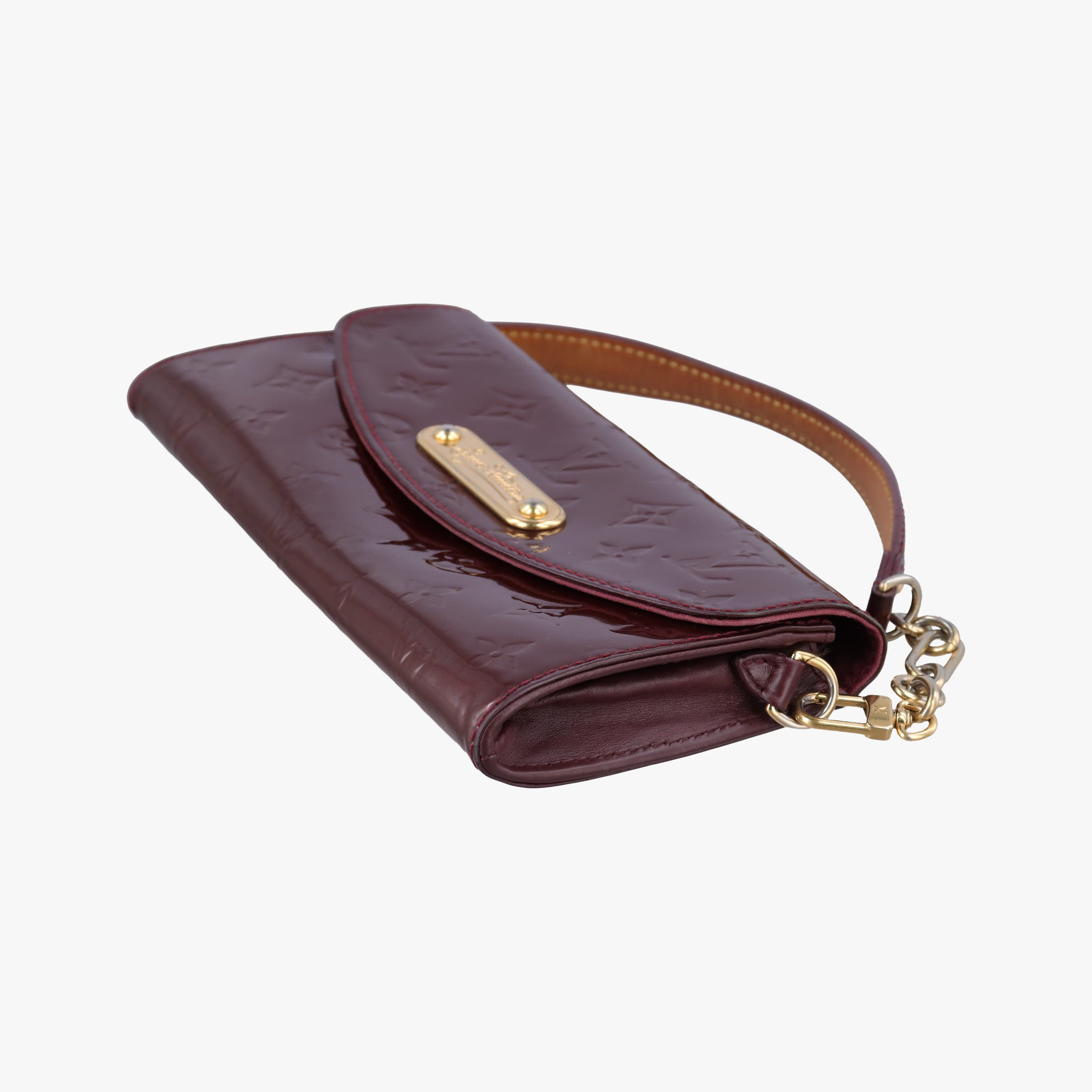Secondhand Louis Vuitton Sunset Boulevard Monogram Rouge Fauvist Vernis M91679 shoulderbag | stylenewstar