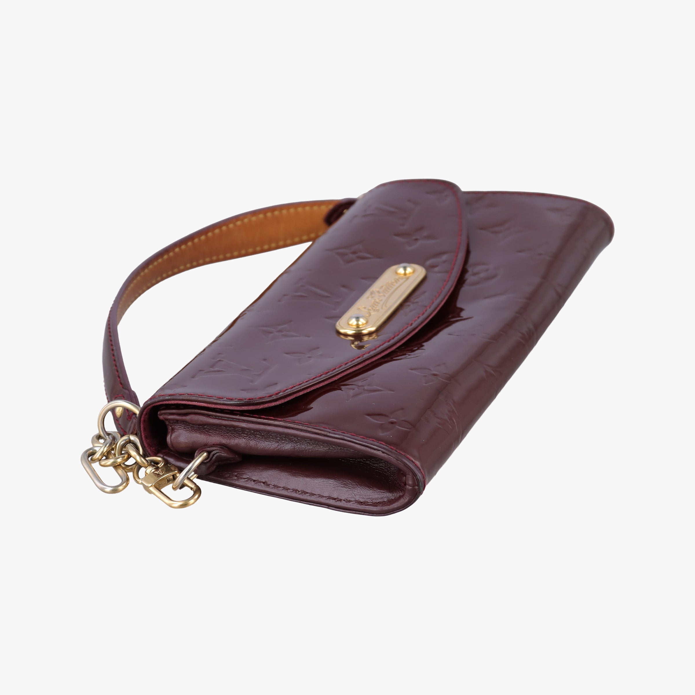 Secondhand Louis Vuitton Sunset Boulevard Monogram Rouge Fauvist Vernis M91679 shoulderbag | stylenewstar