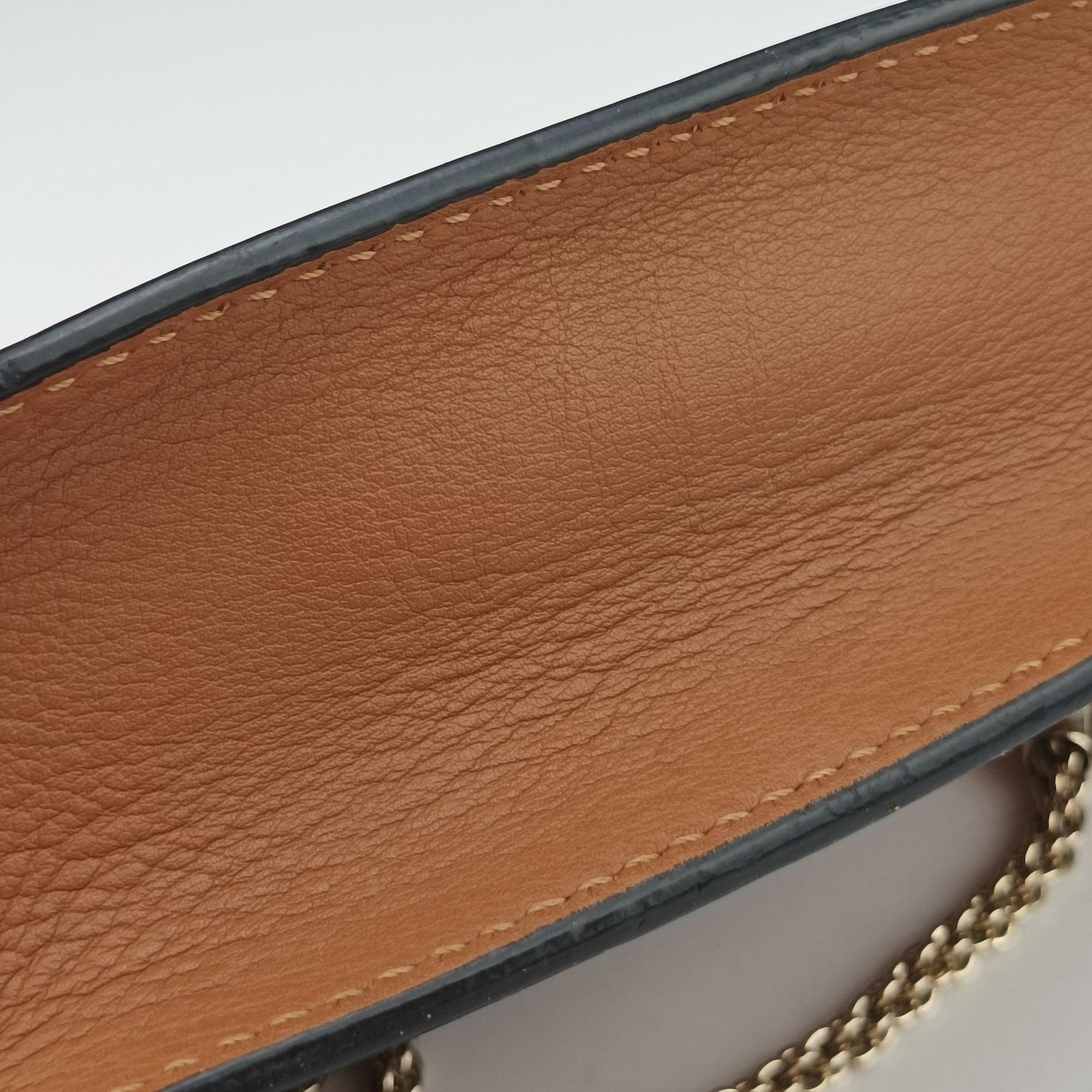 Vintage Valentino Rockstud Glam Lock Orange Leather  shoulderbag | stylenewstar