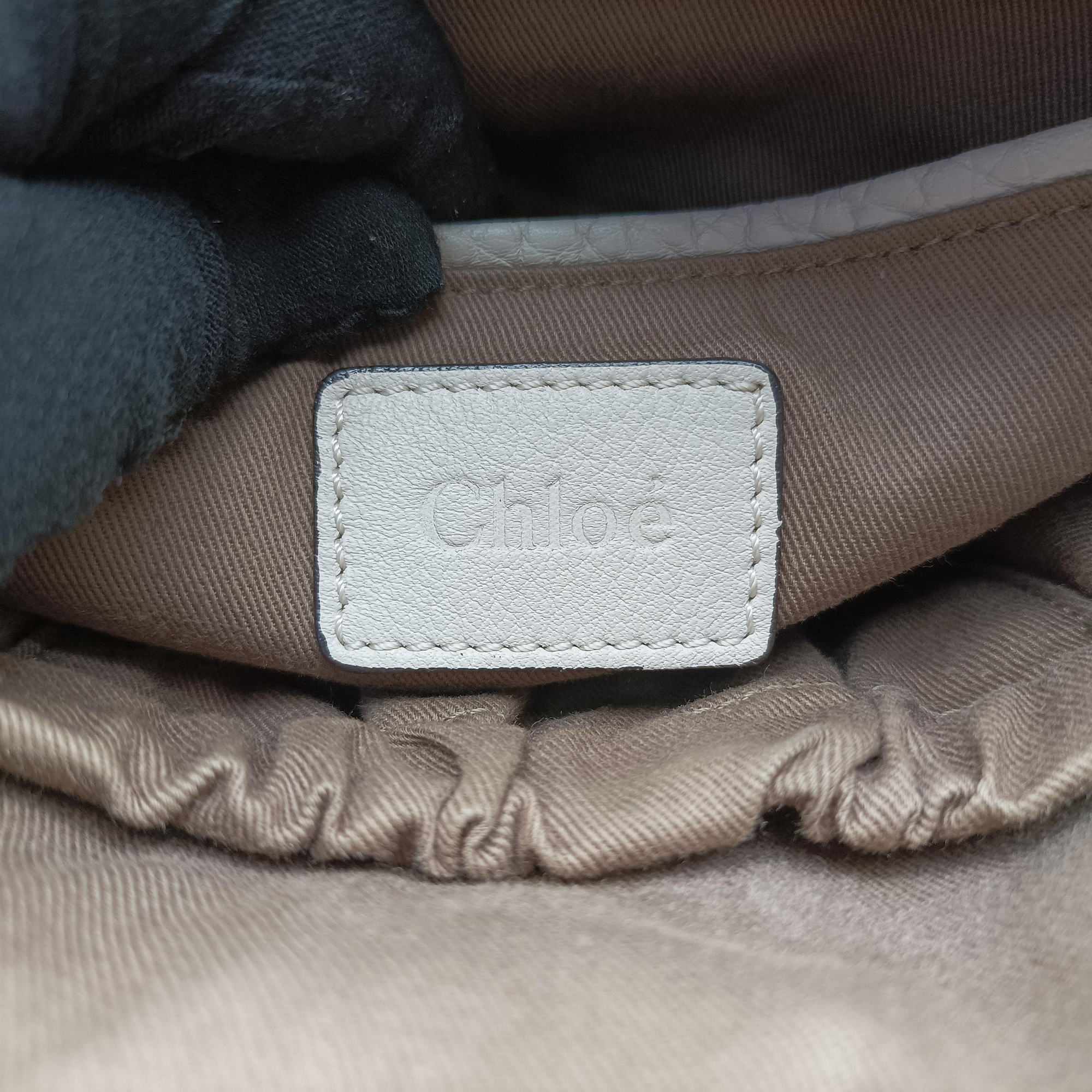 Secondhand Chloe Mercy Grey Leather  handbag | stylenewstar