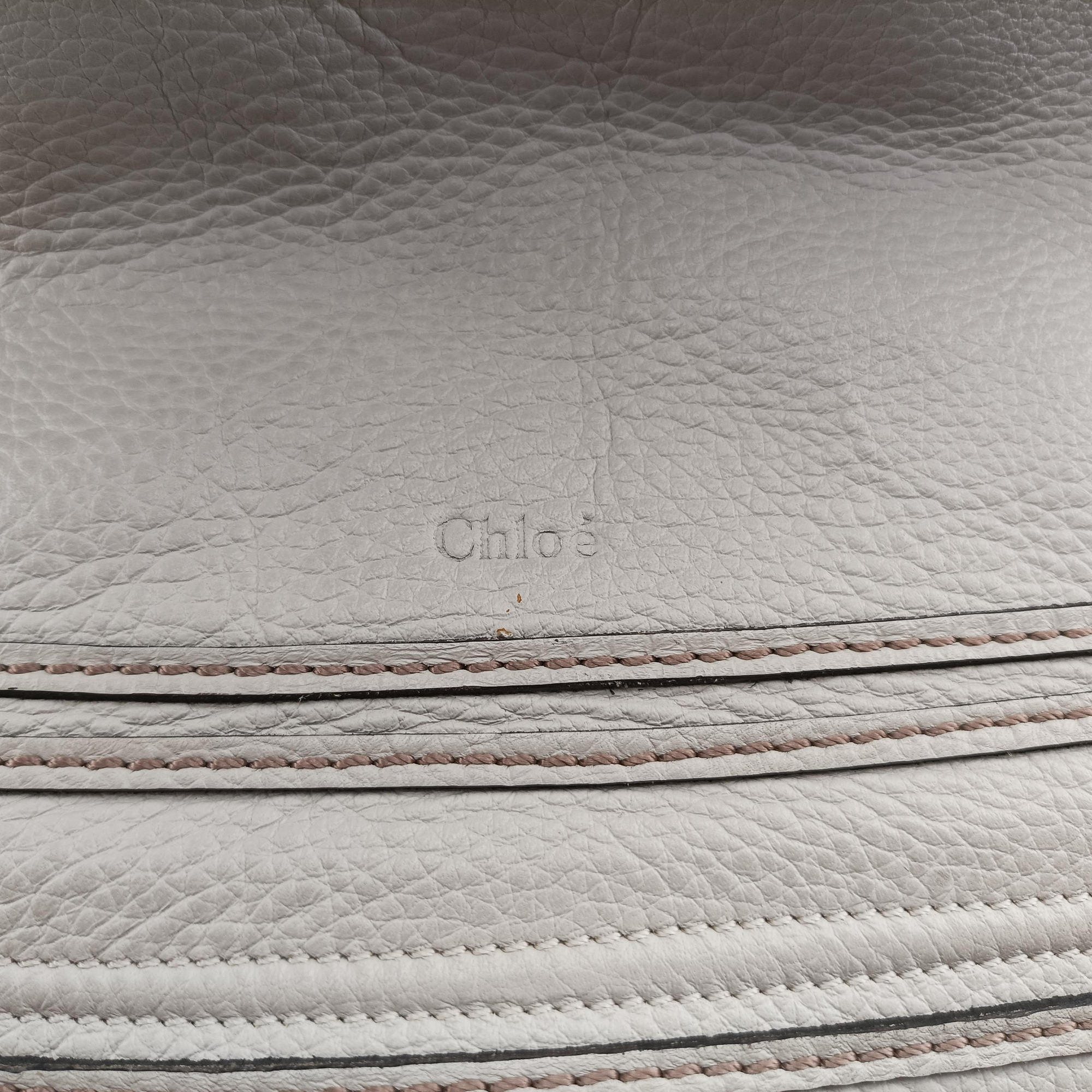 Secondhand Chloe Mercy Grey Leather  handbag | stylenewstar