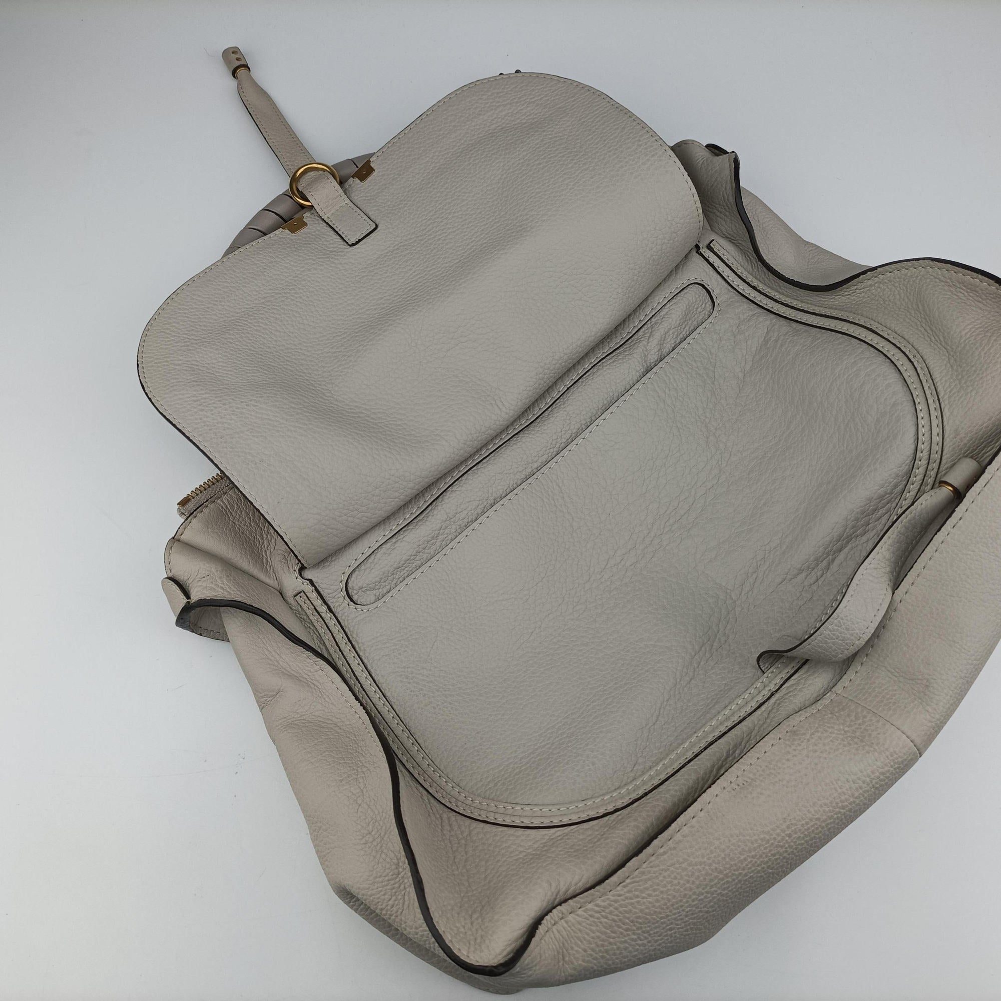 Secondhand Chloe Mercy Grey Leather  handbag | stylenewstar