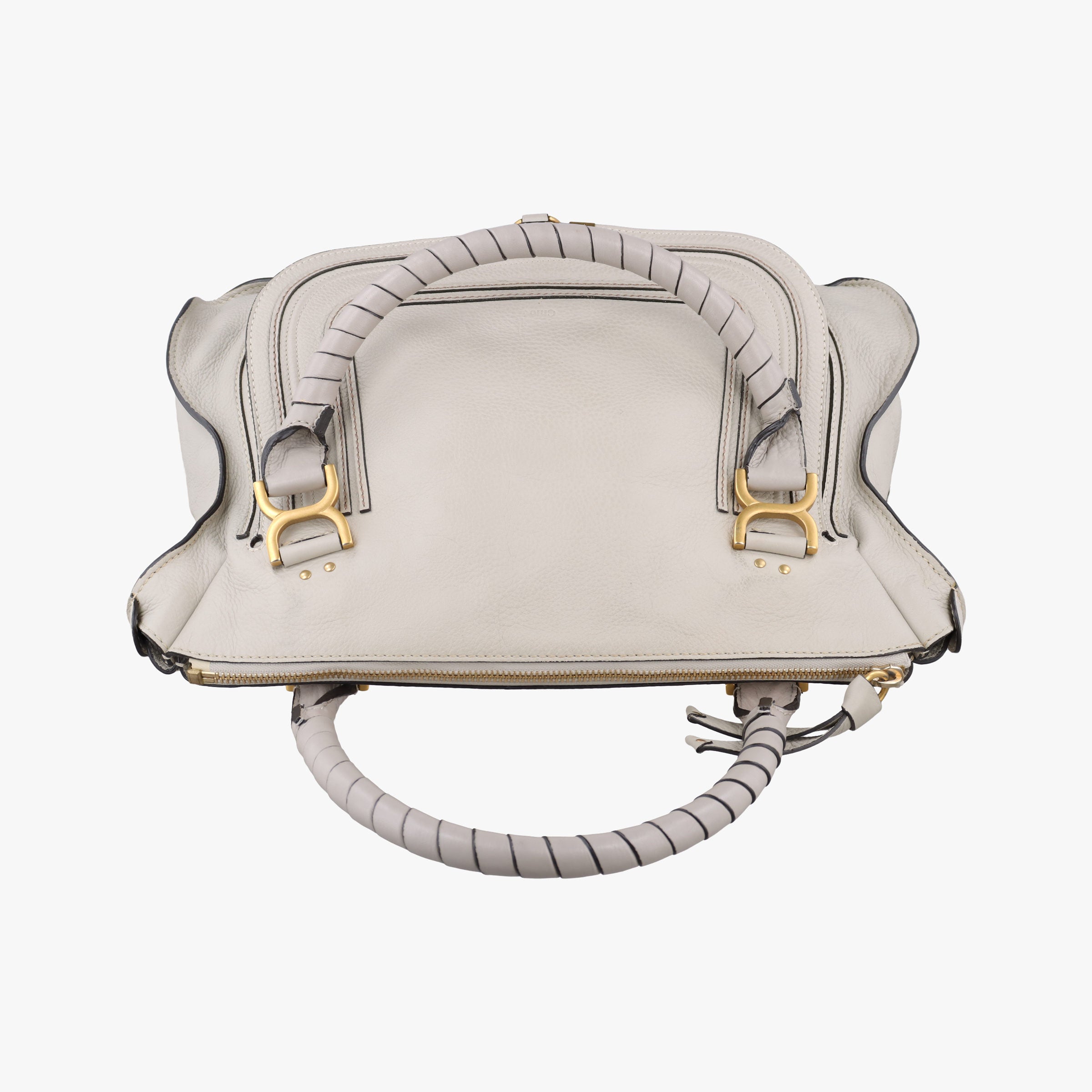 Secondhand Chloe Mercy Grey Leather  handbag | stylenewstar
