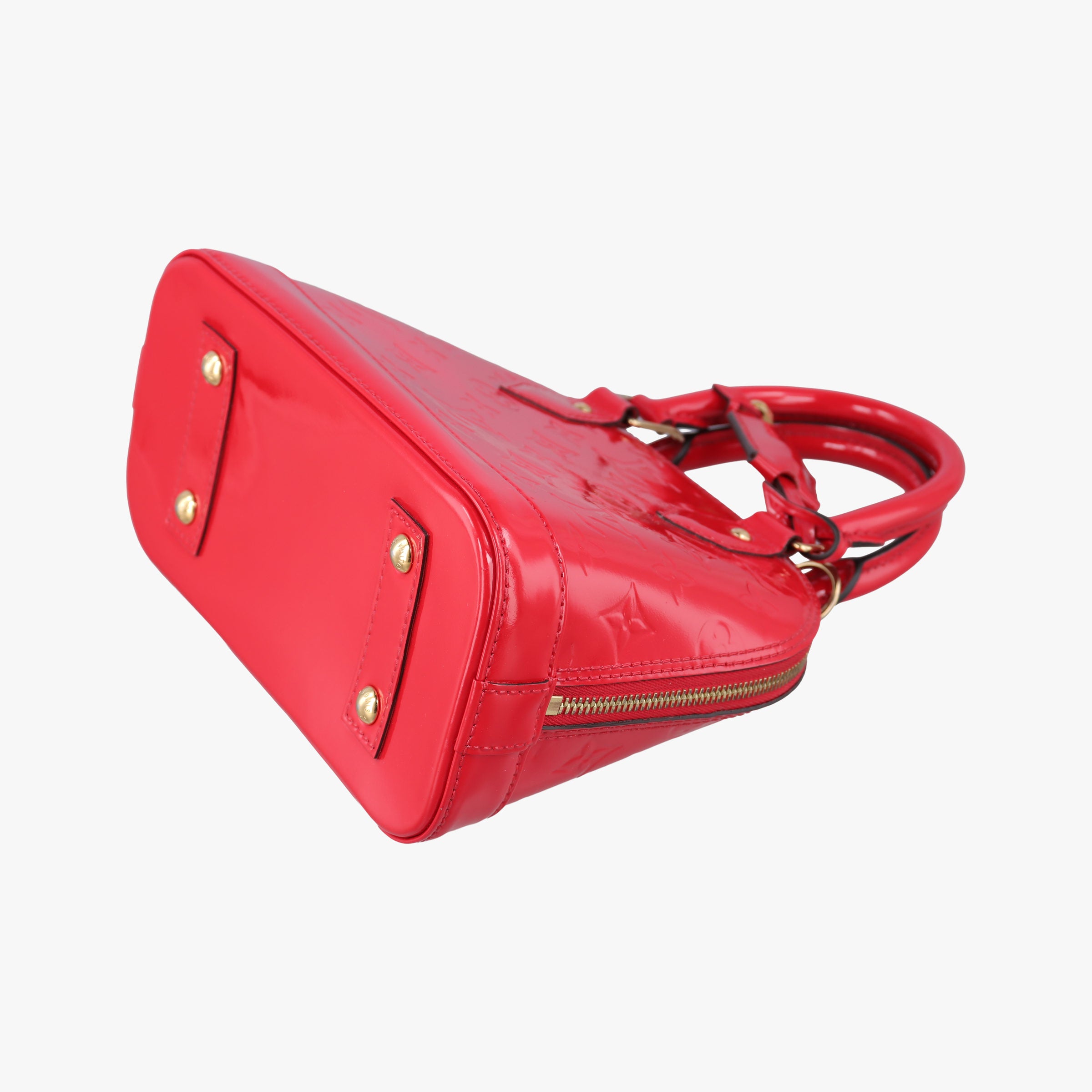Vintage Louis Vuitton Alma BB CERISE Vernis M90174 shoulderbag | stylenewstar