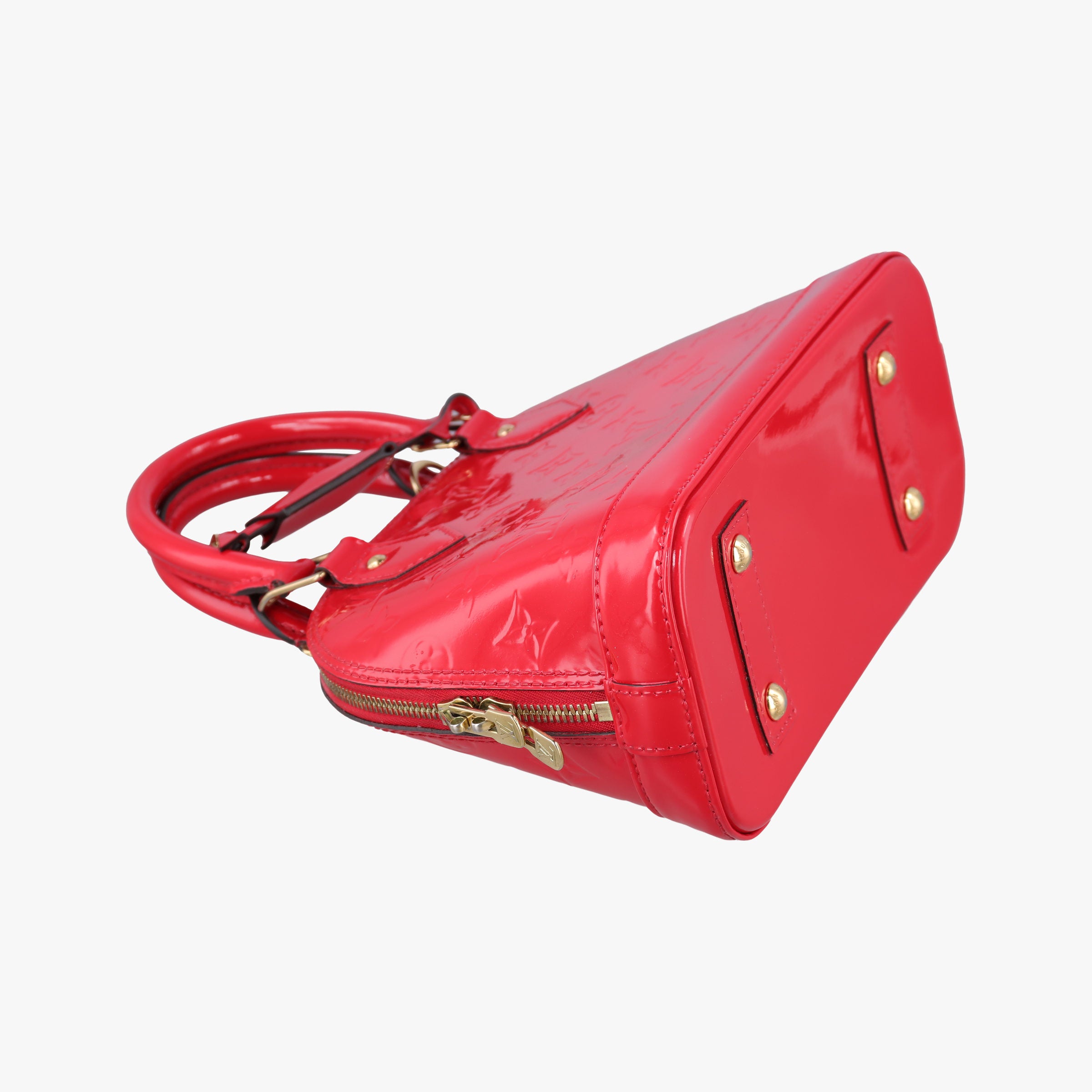 Vintage Louis Vuitton Alma BB CERISE Vernis M90174 shoulderbag | stylenewstar