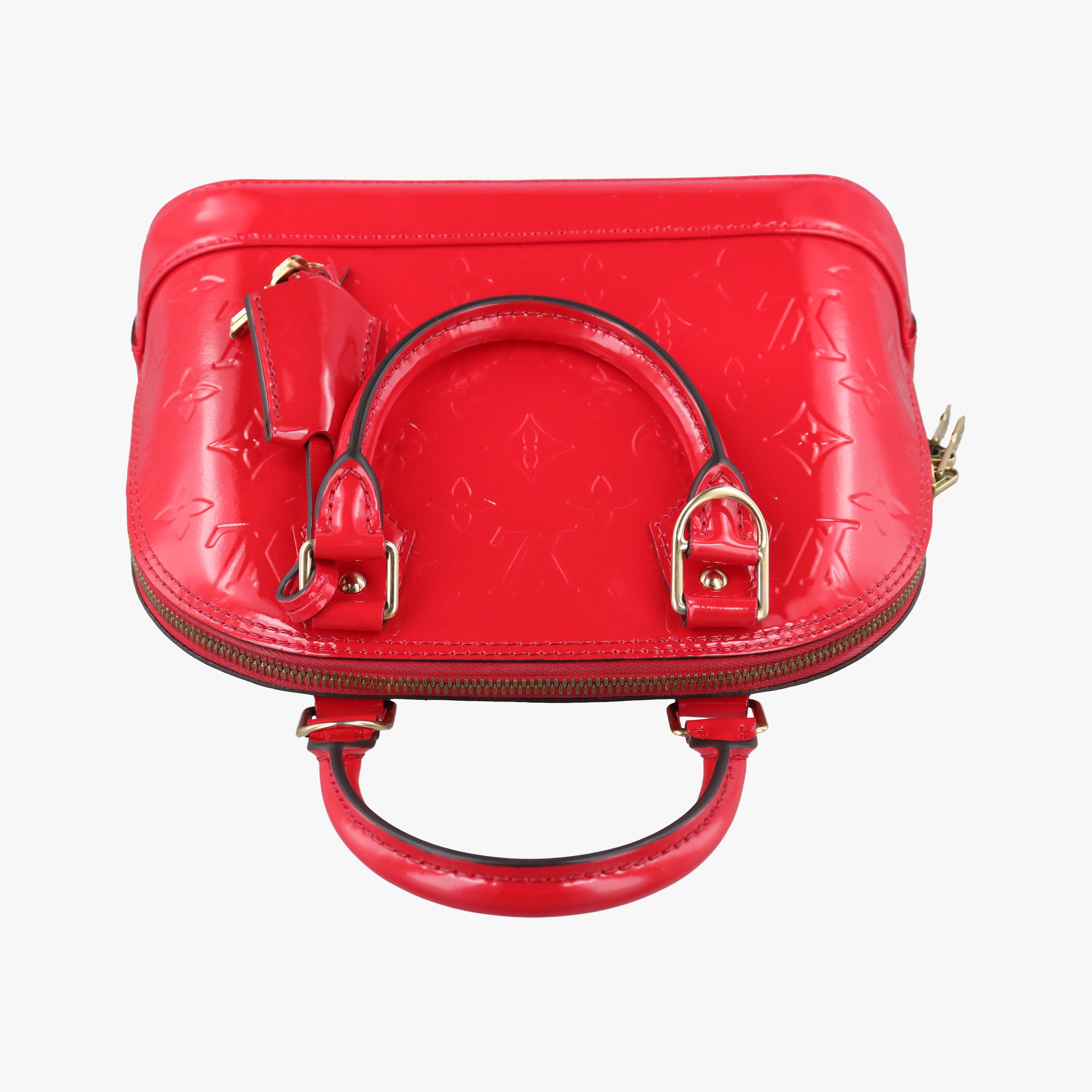 Vintage Louis Vuitton Alma BB CERISE Vernis M90174 shoulderbag | stylenewstar