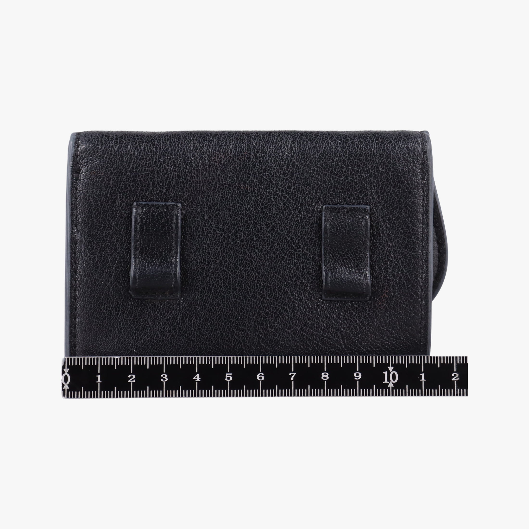 Pre-owned Christian Dior Saddle Black Leather  shoulderbag | stylenewstar