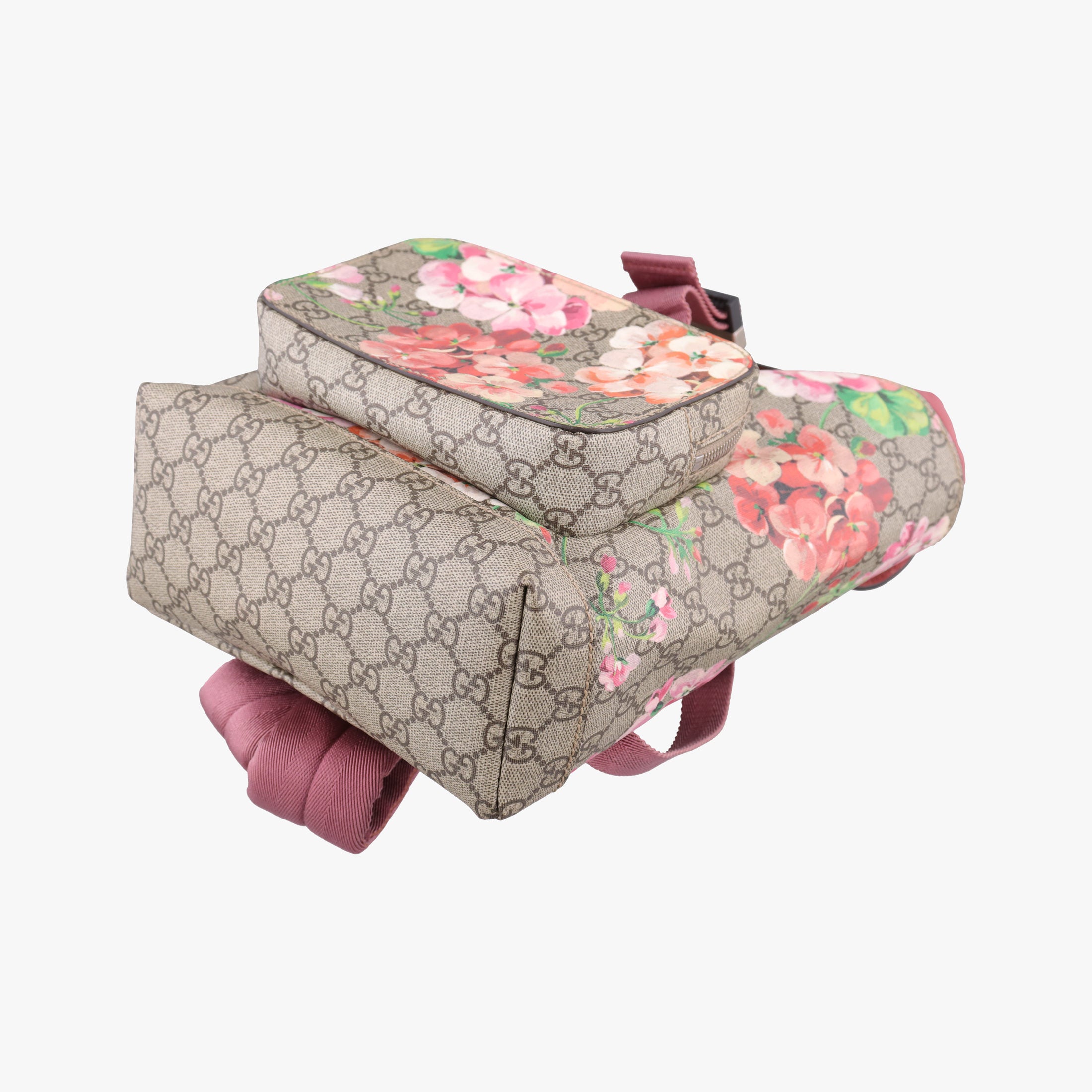 Pre-owned Gucci GG Blooms Multicolour PVC coated canvas 410544 backpack/rucksack | stylenewstar