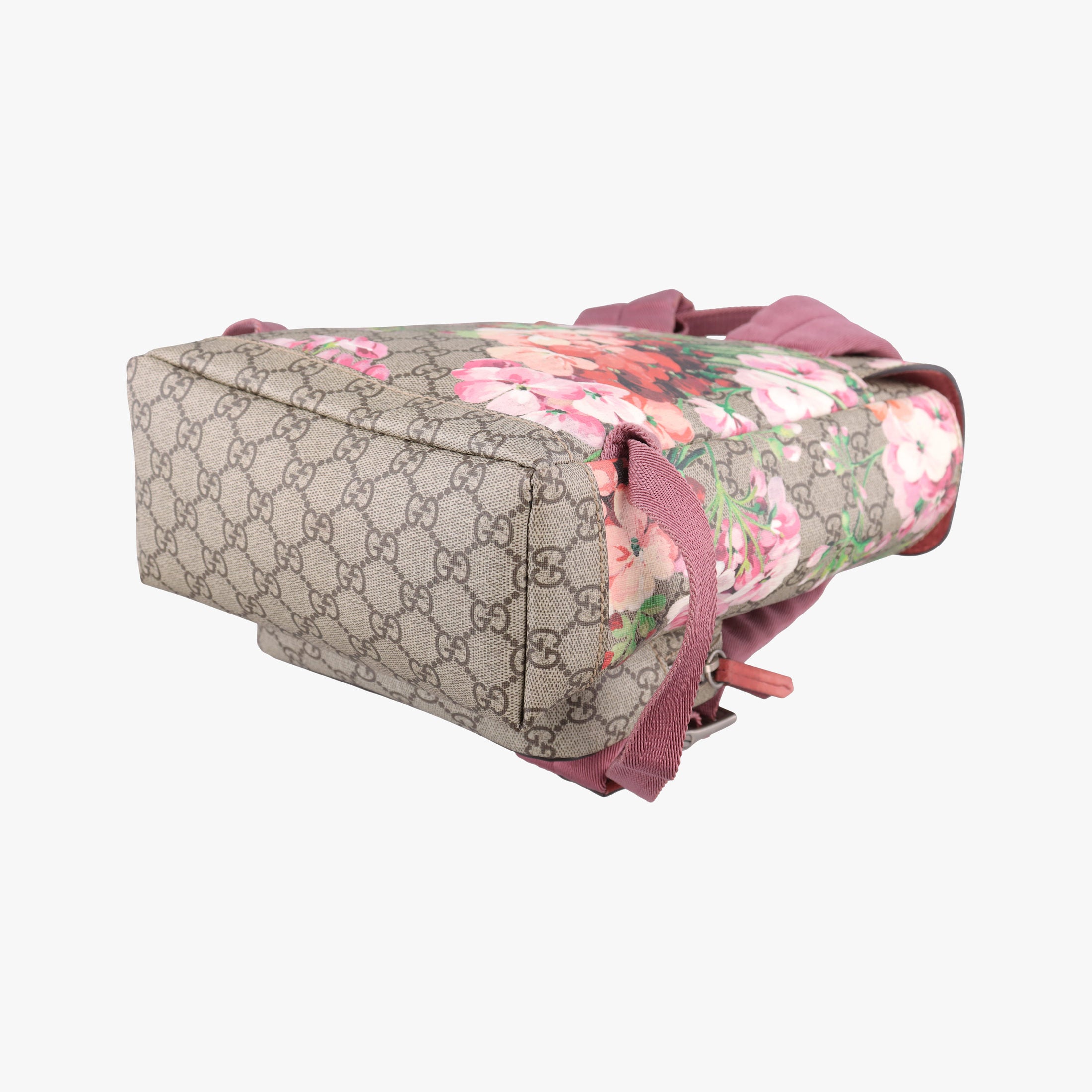 Pre-owned Gucci GG Blooms Multicolour PVC coated canvas 410544 backpack/rucksack | stylenewstar