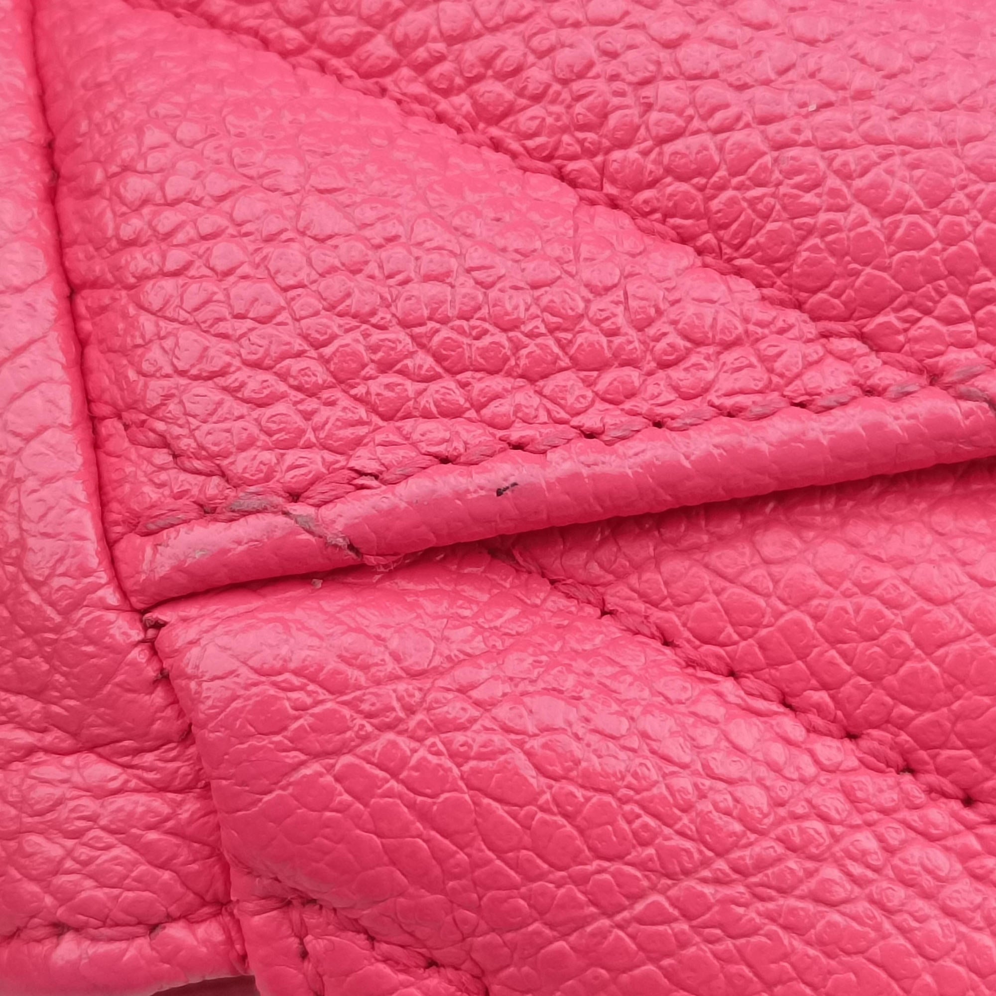 Pre-owned Yves Saint Laurent Baby Chai Pink Leather 399289 shoulderbag | stylenewstar