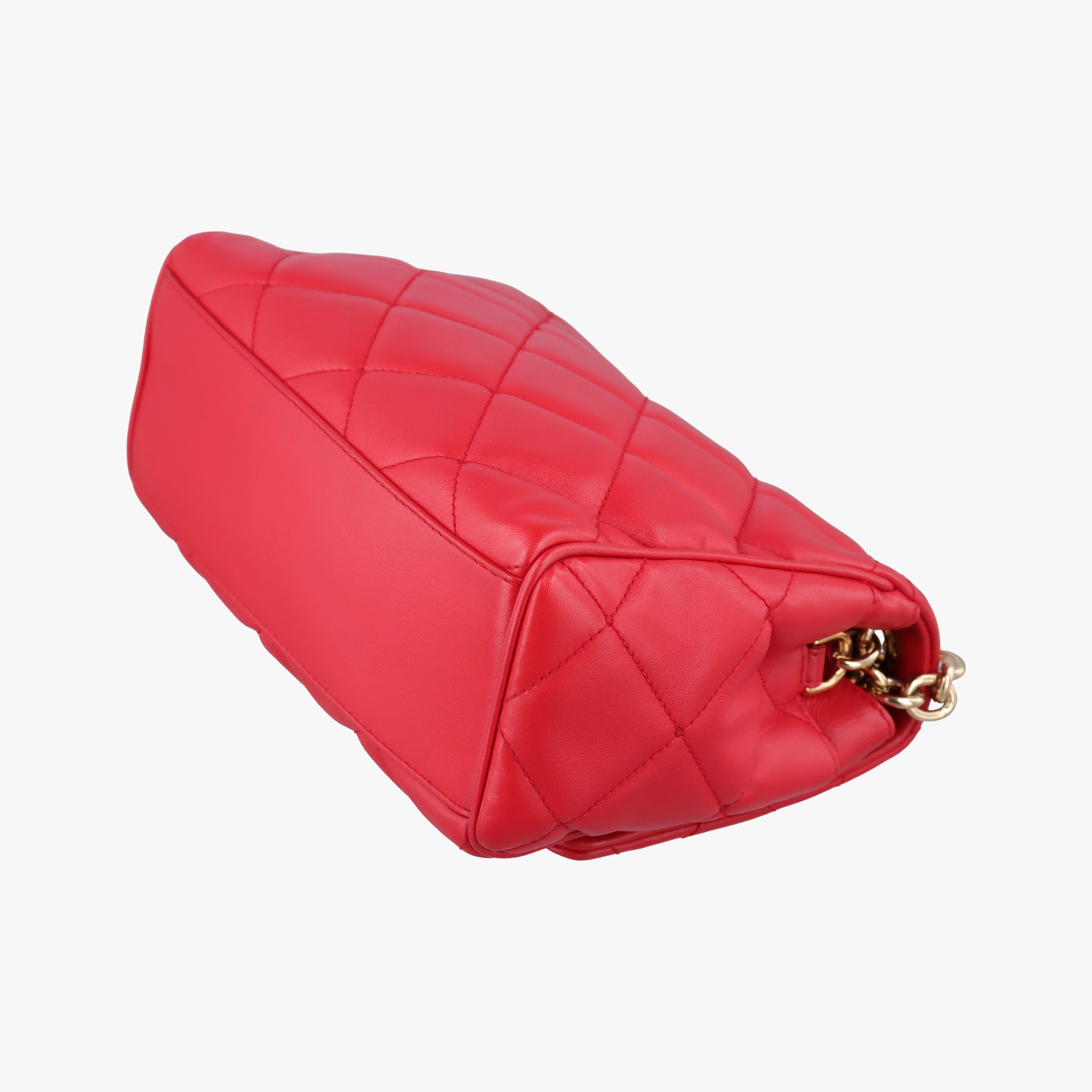 Pre-owned Dolce & Gabbana Miss Kate Red Leather  shoulderbag | stylenewstar