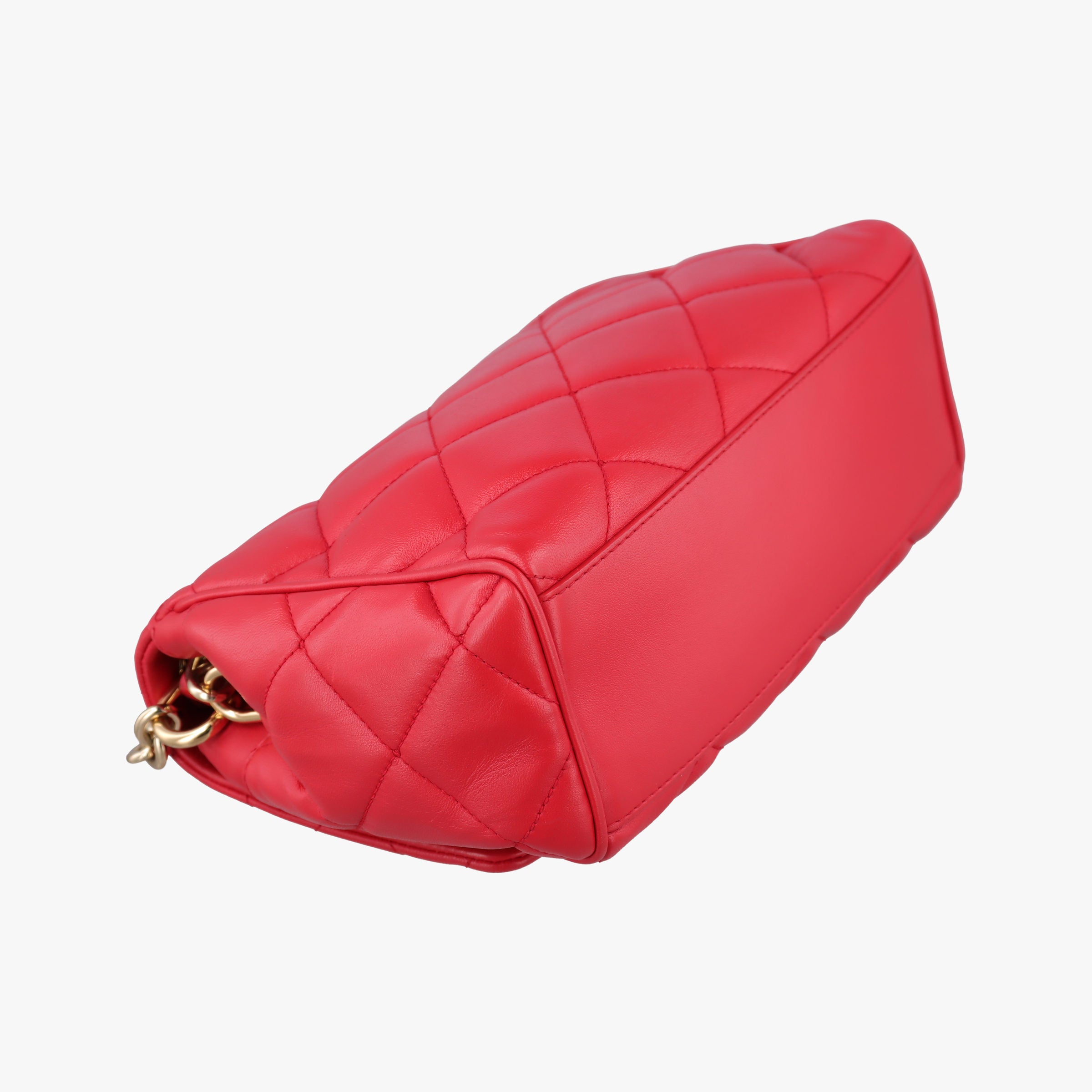 Pre-owned Dolce & Gabbana Miss Kate Red Leather  shoulderbag | stylenewstar